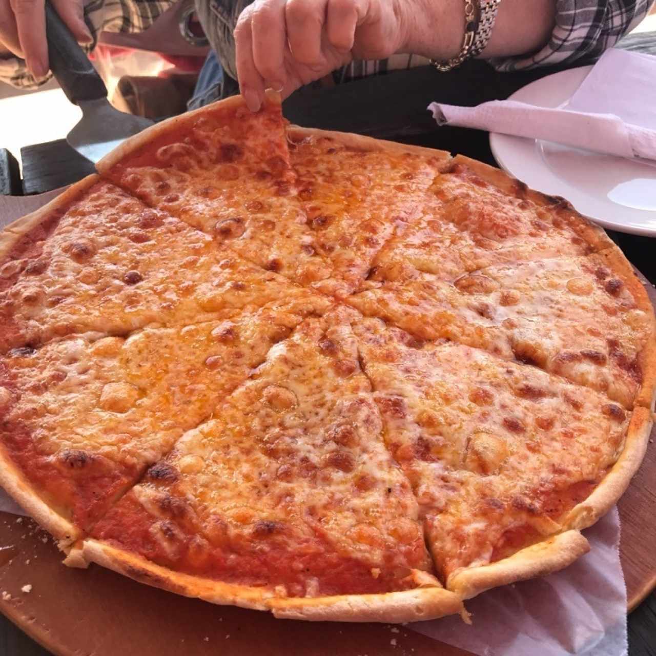 Pizza de queso