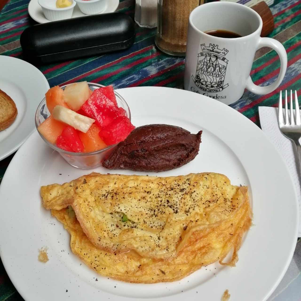omellete con zucchini