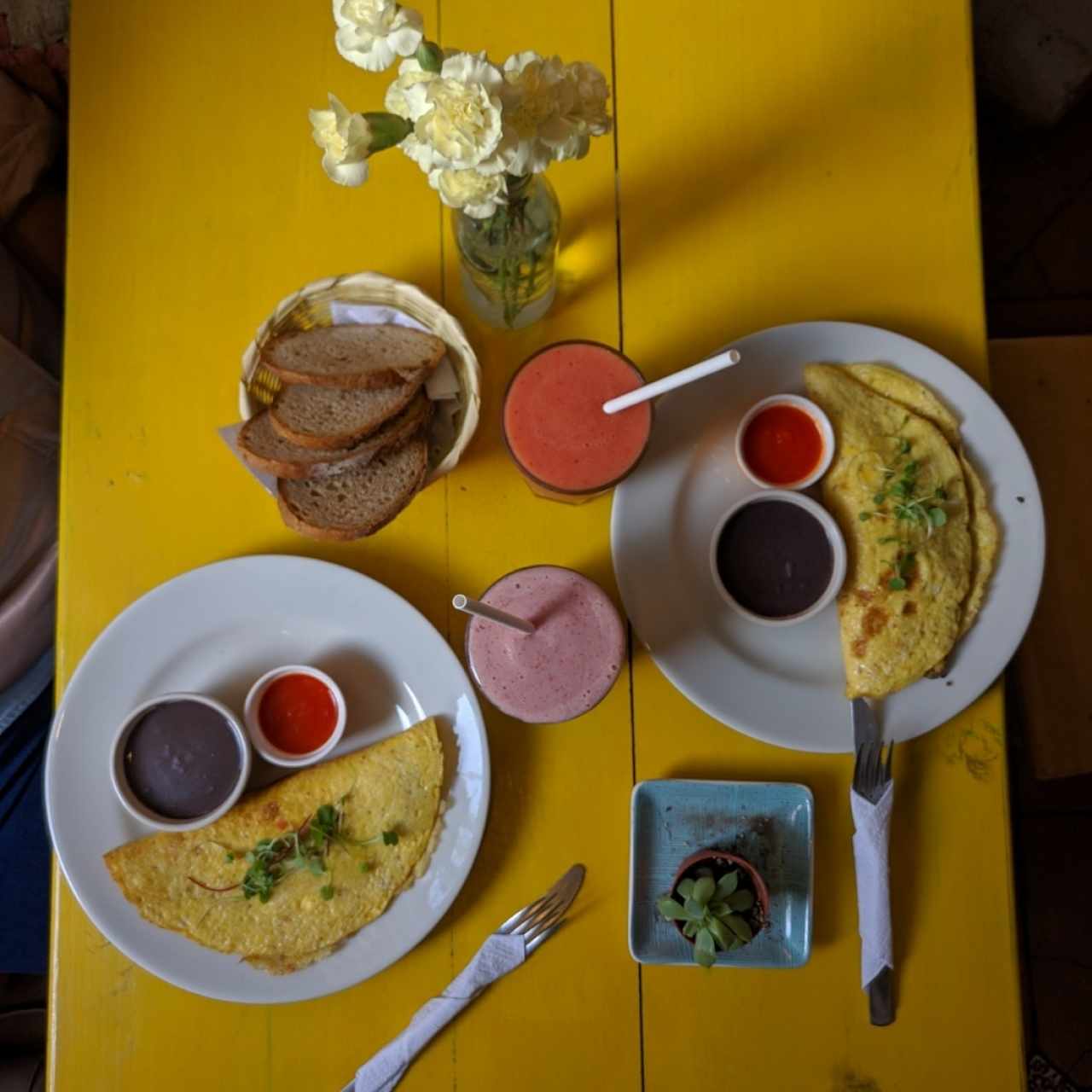 Omelette con Champiñones y Chorizo