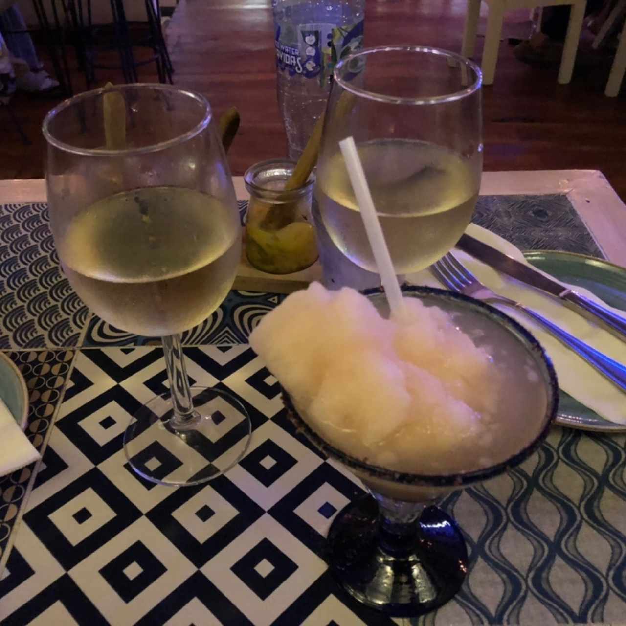 margarita frozen, vino