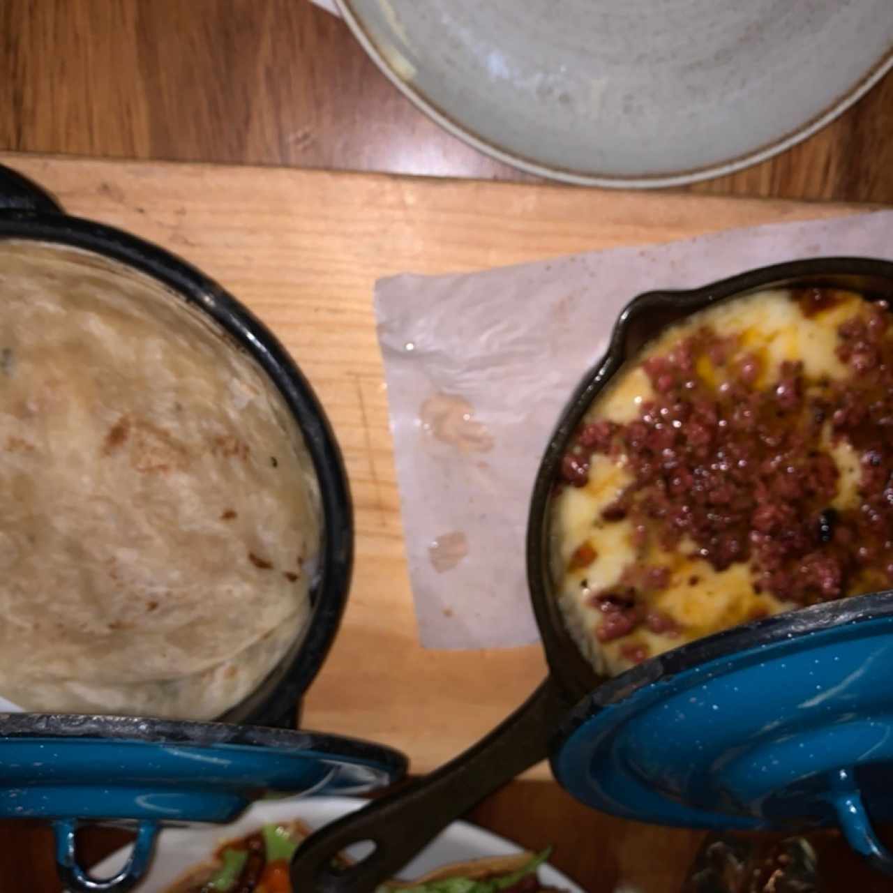 queso fundido chorizo