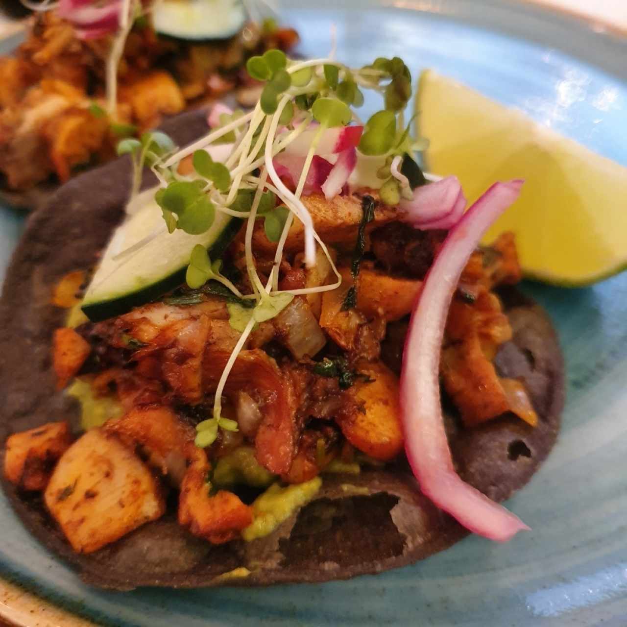 Tostadas de pulpo
