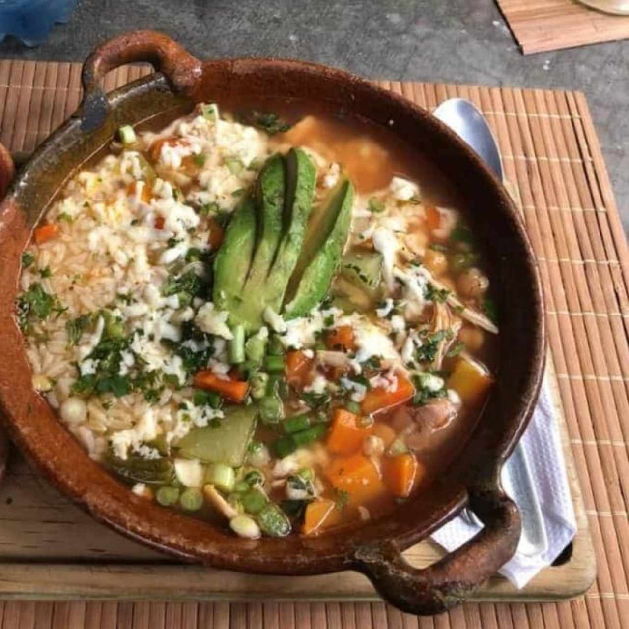 Caldos - Caldo Tlalpeño
