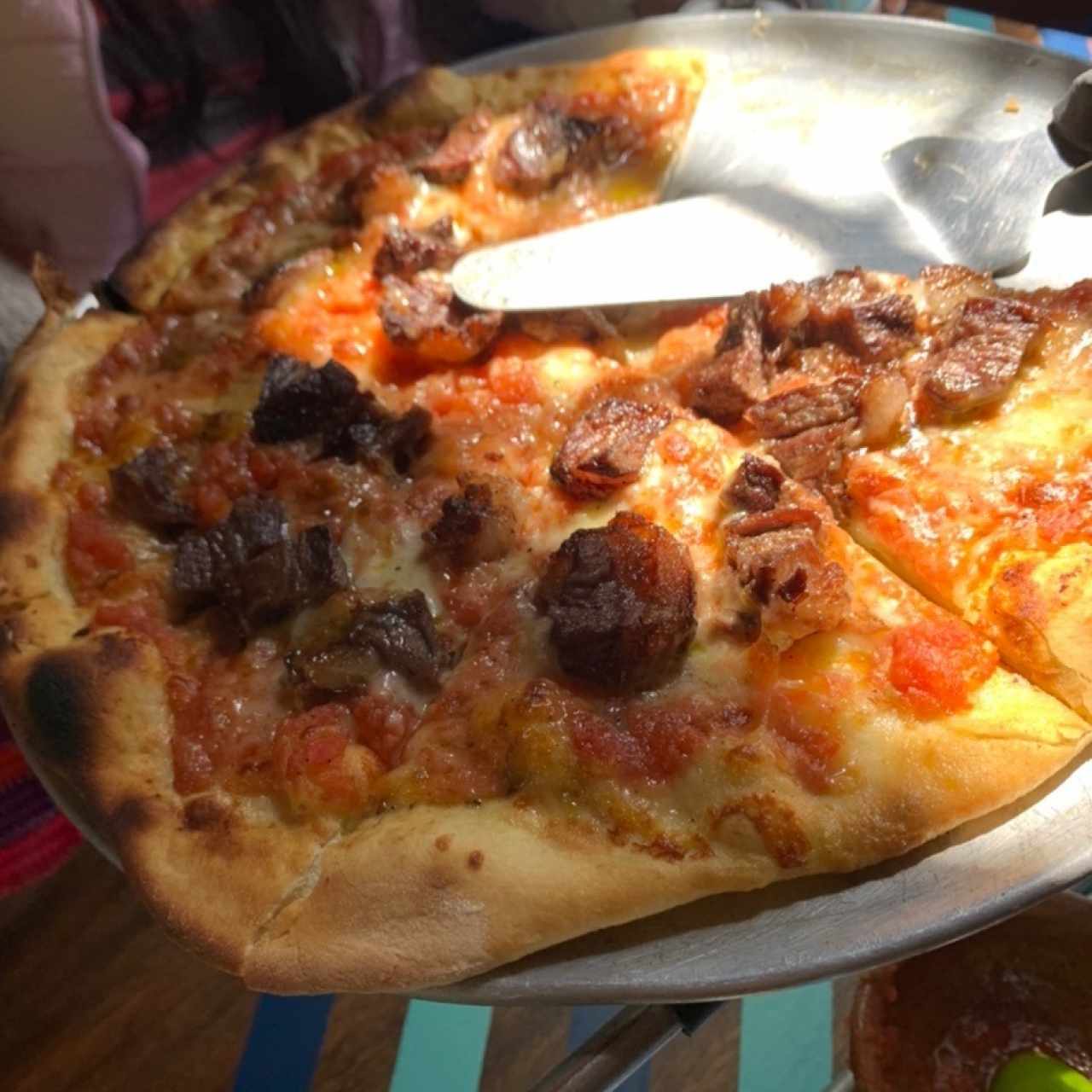 pizza de lomito 