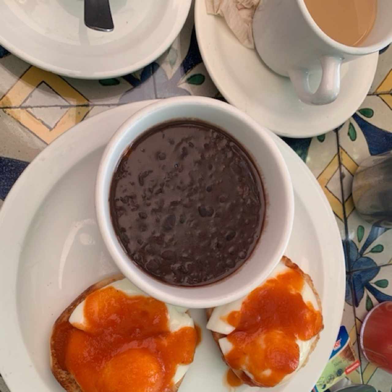 huevos pochados