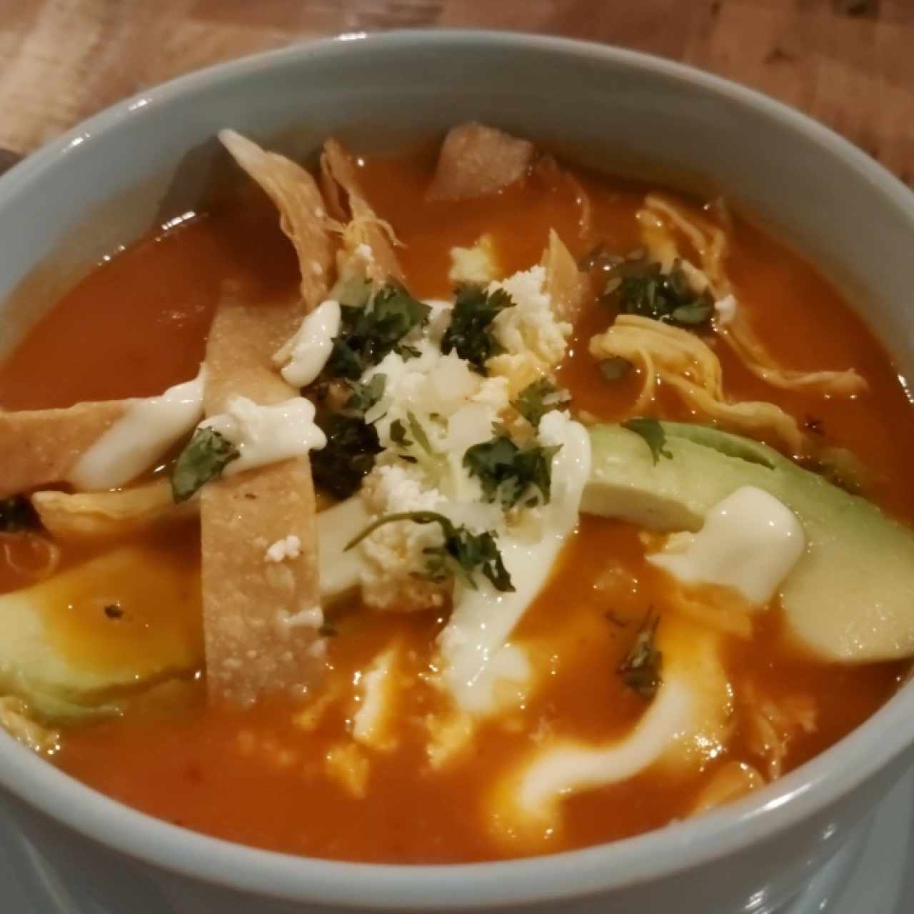 sopa de tortilla