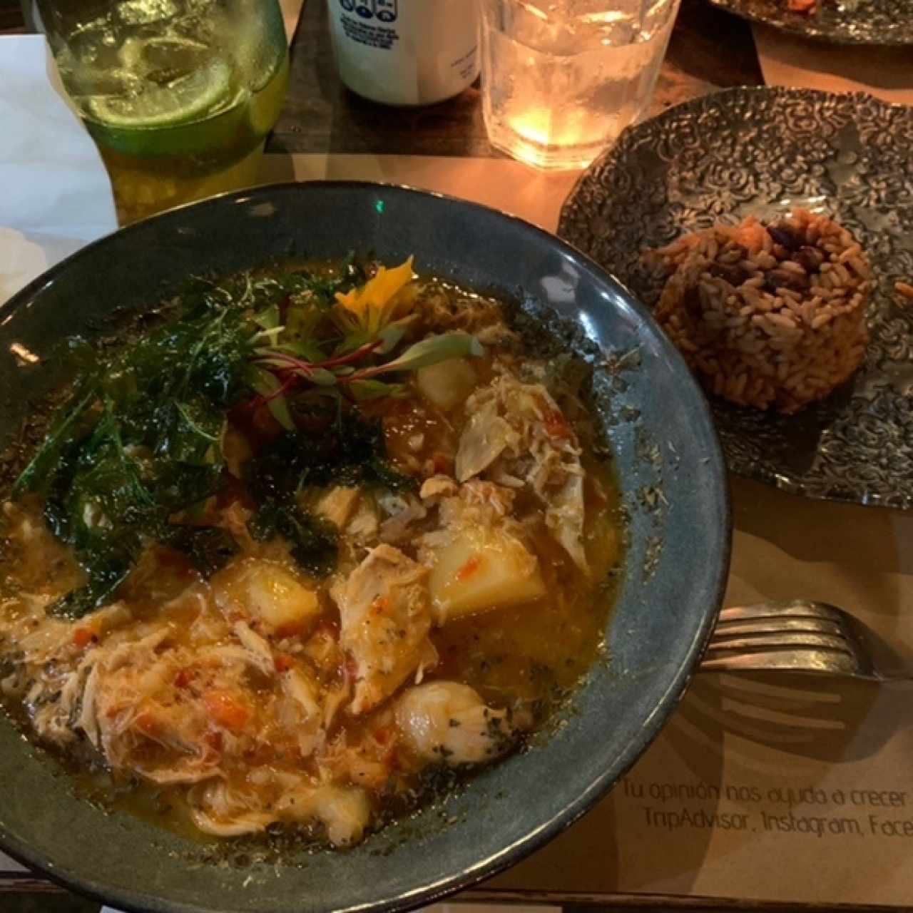 Fricasé de pollo con papas / Chicken fricassee