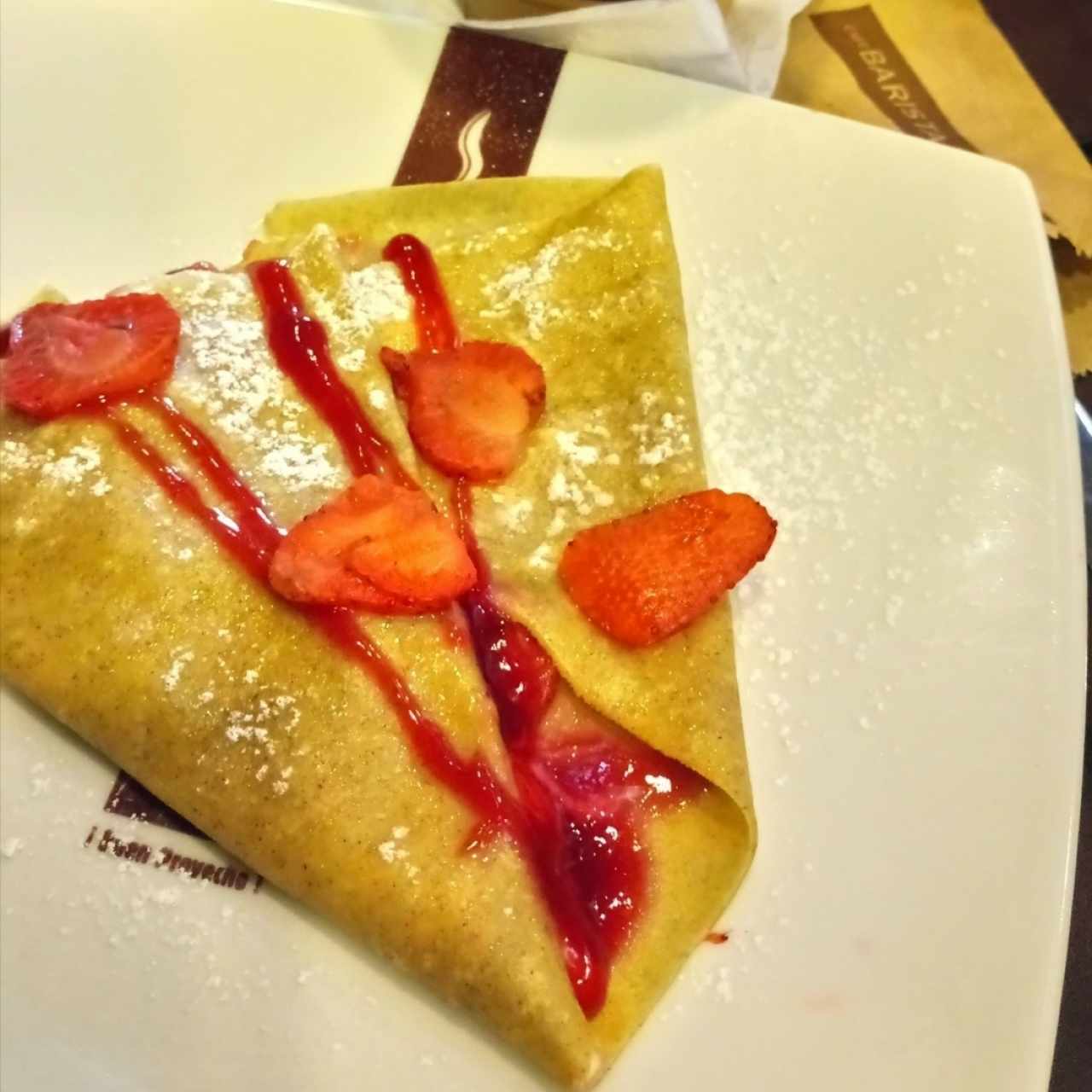 crepa de nutela con fresa 🍓
