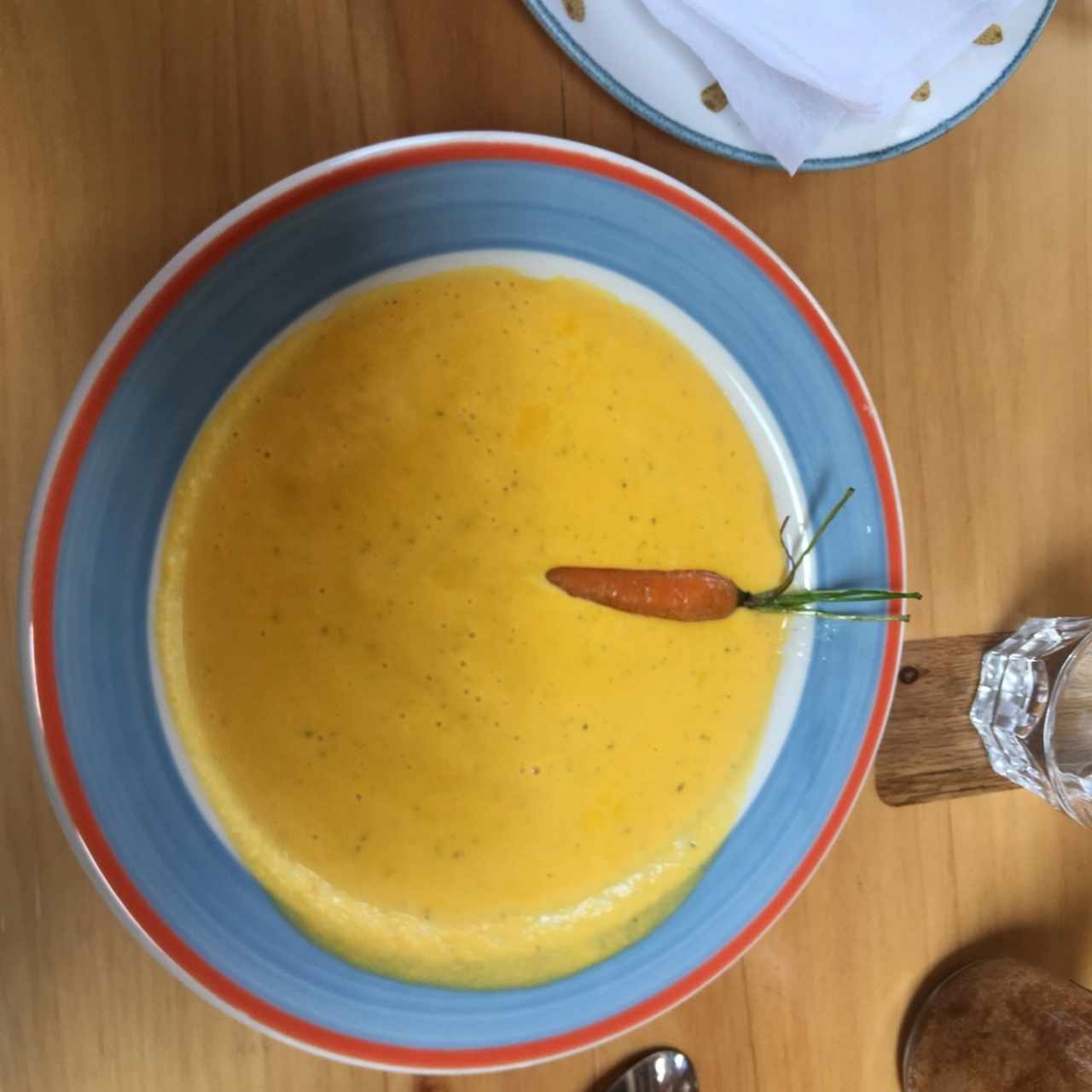 sopa de zanahoria