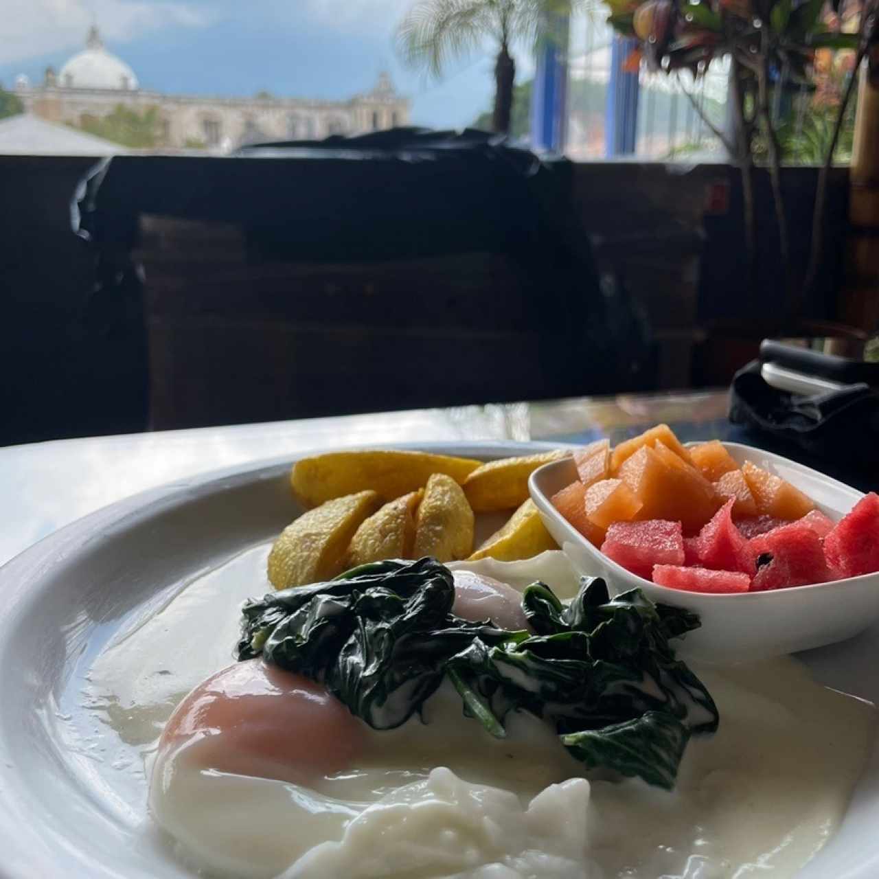 Huevos pochados
