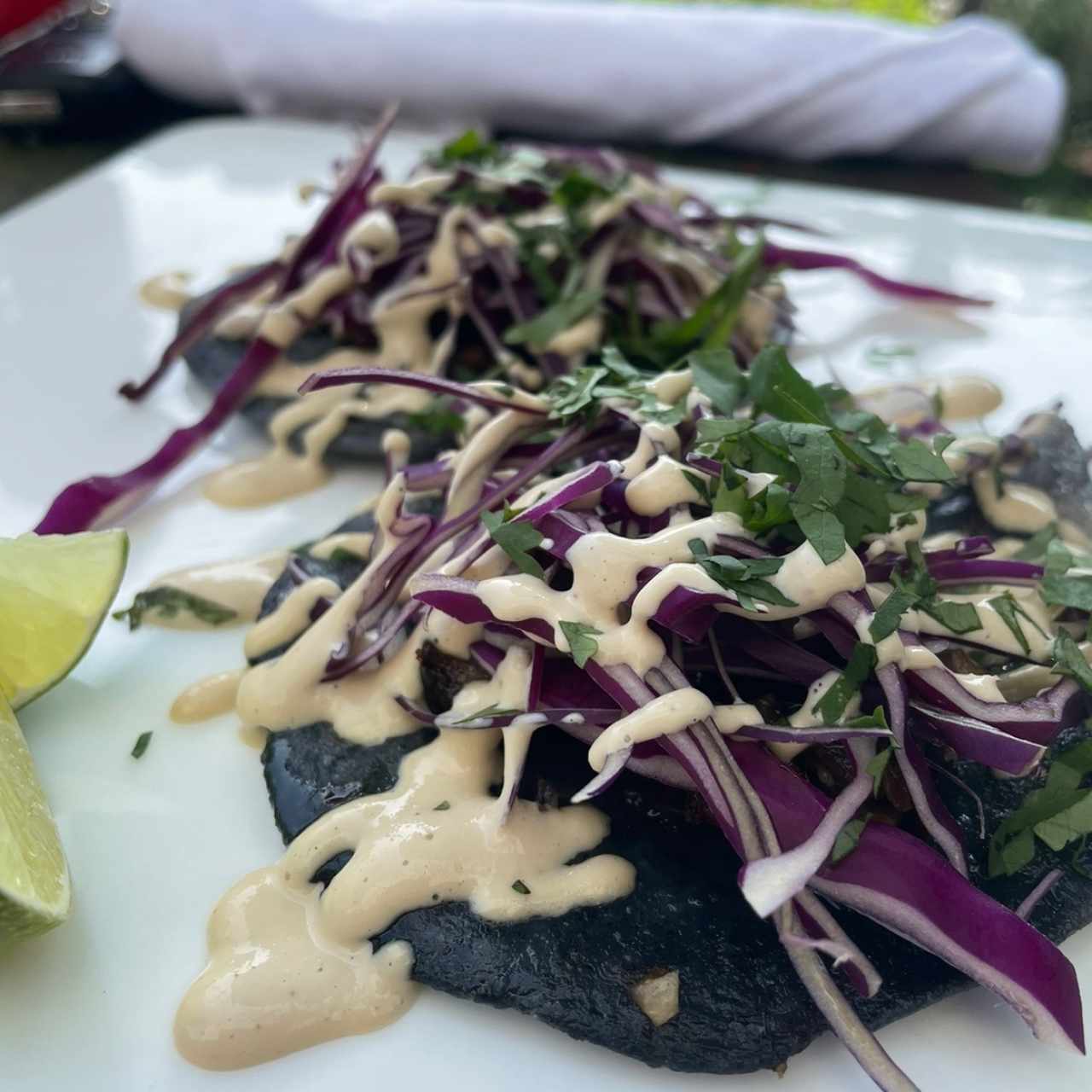 TACOS DE TOCINETA ORIENTAL
