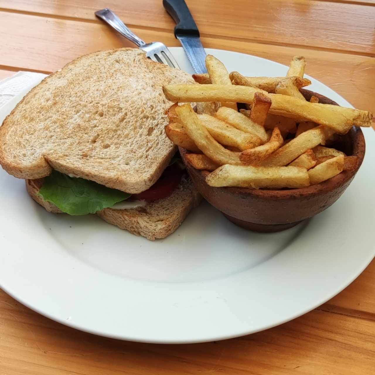 Sandwich de barbacoa 

