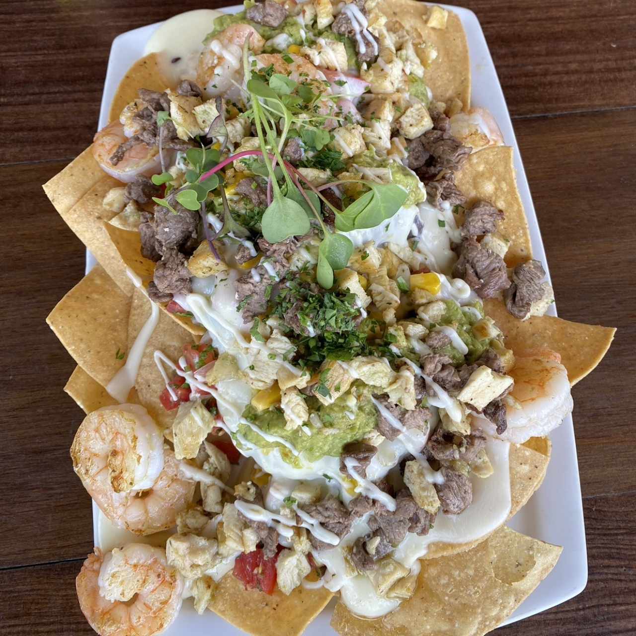 Nachos 3 carnes 