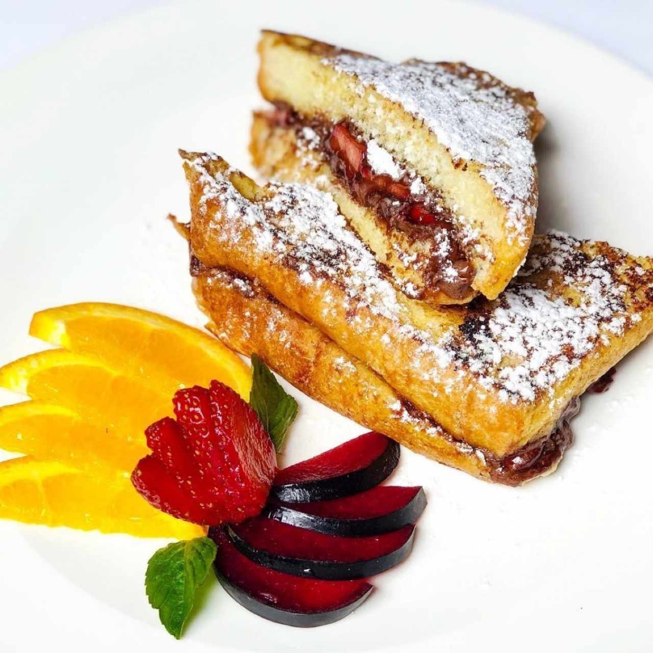 French Toast & Strawberry Nutella