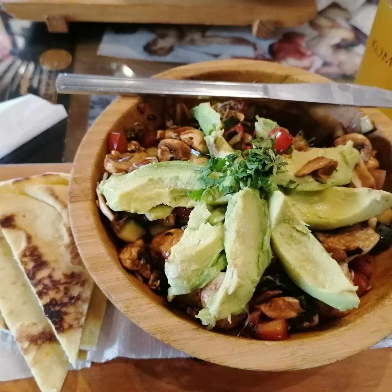 Ensaladas - Ceviche de hongos