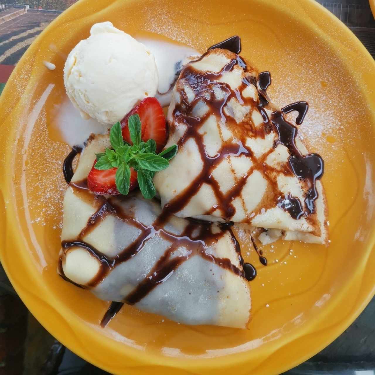 Crepe de Nutella y banano