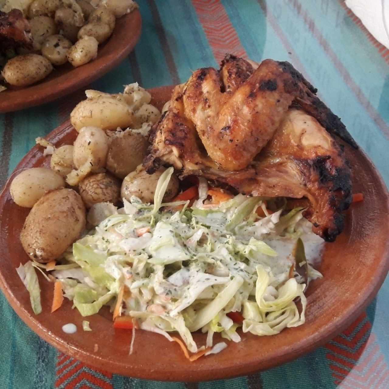 Pollo a la Leña