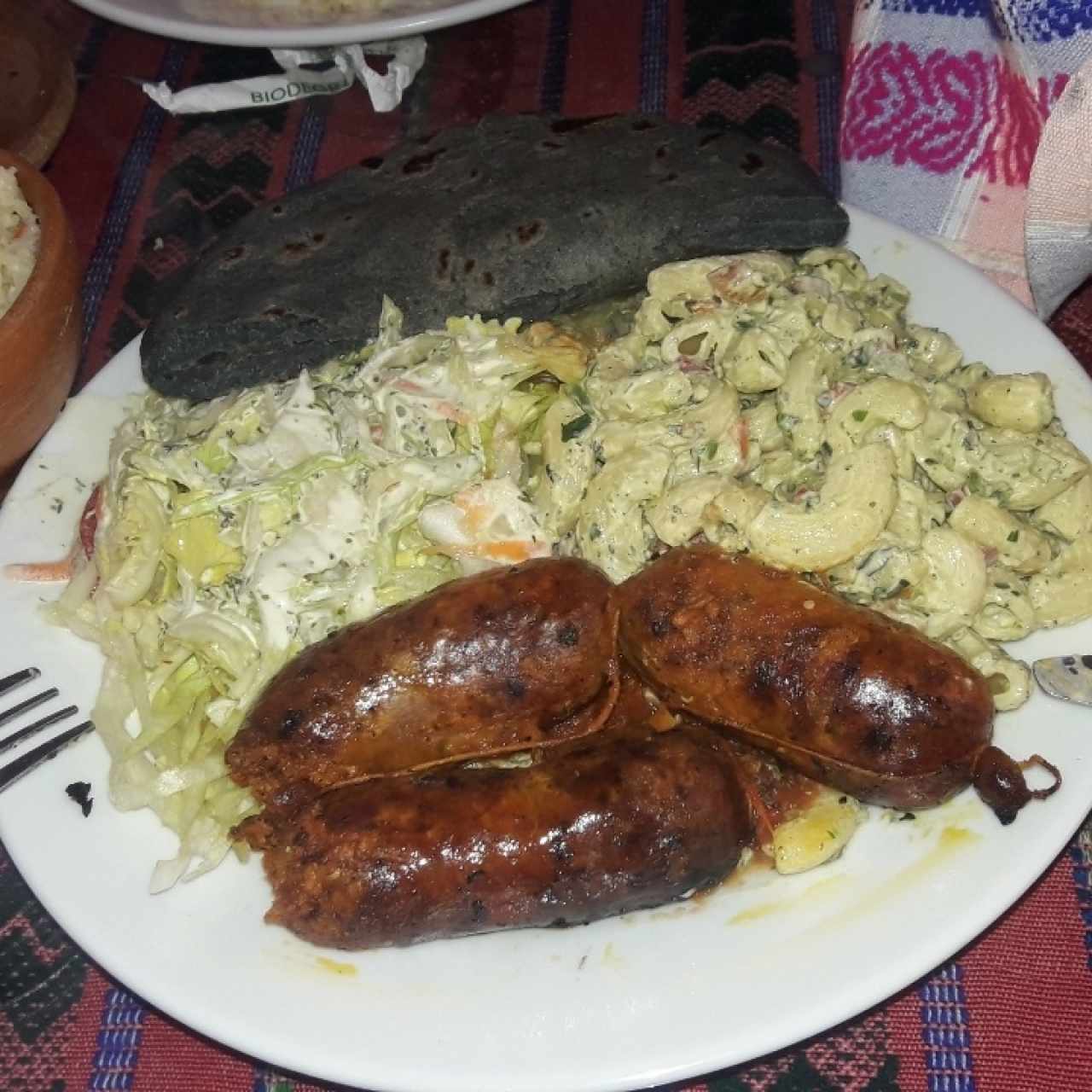 Plato Fuerte - Chorizo