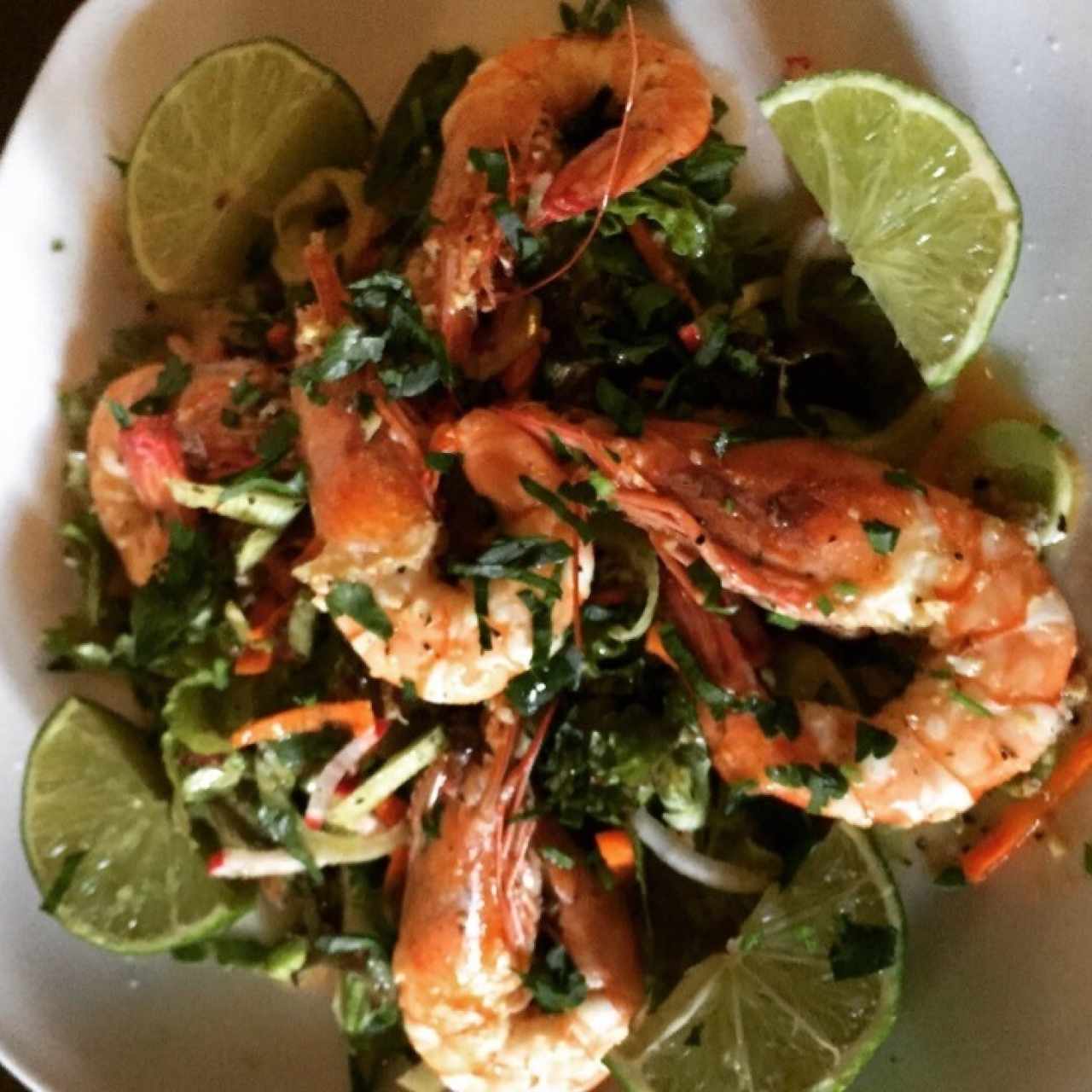 I Secondi - Gamberetti alla Mediterraneo
