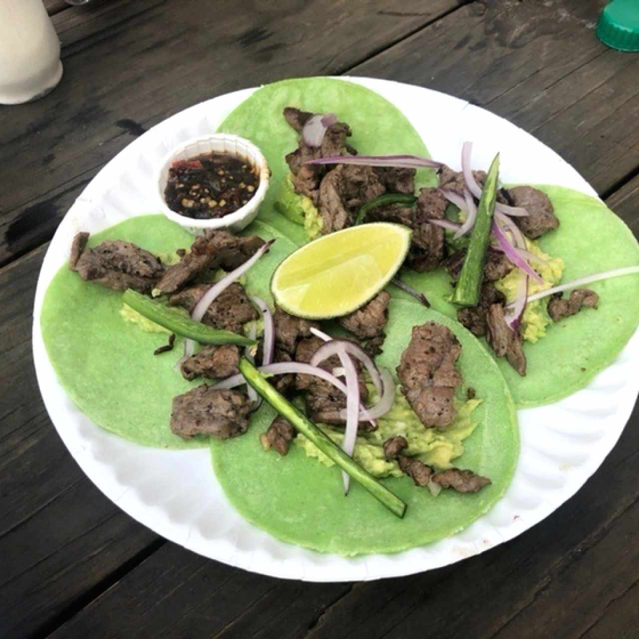 Tacos de arrachera 