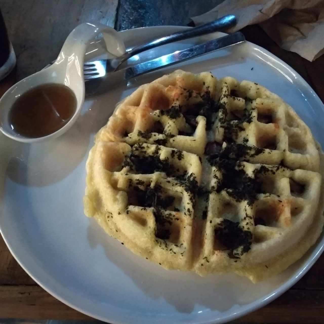 Waffle al Pesto!