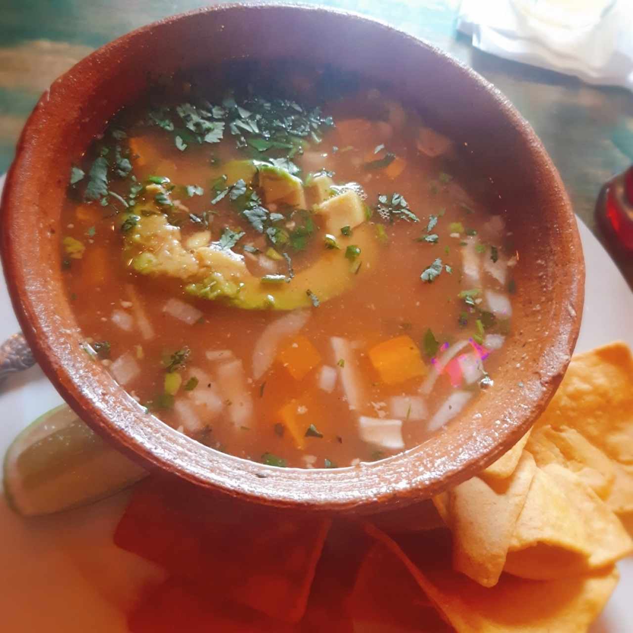 Sopas - Caldo Tlalpeño