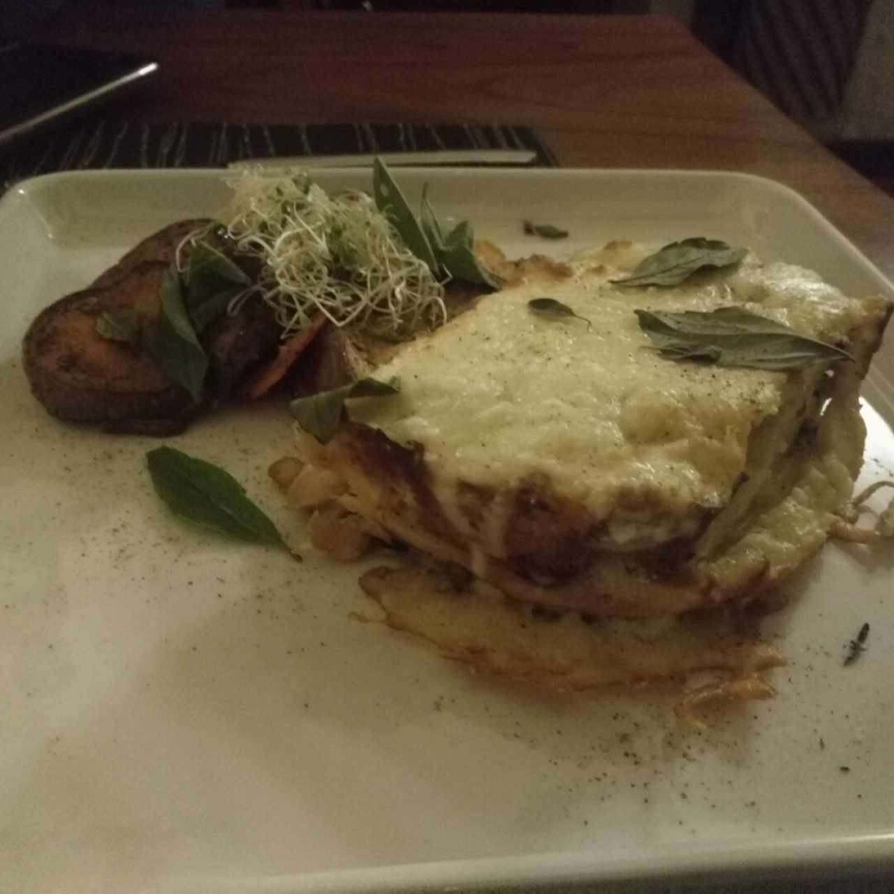 Lausana de pollo con ratatuy