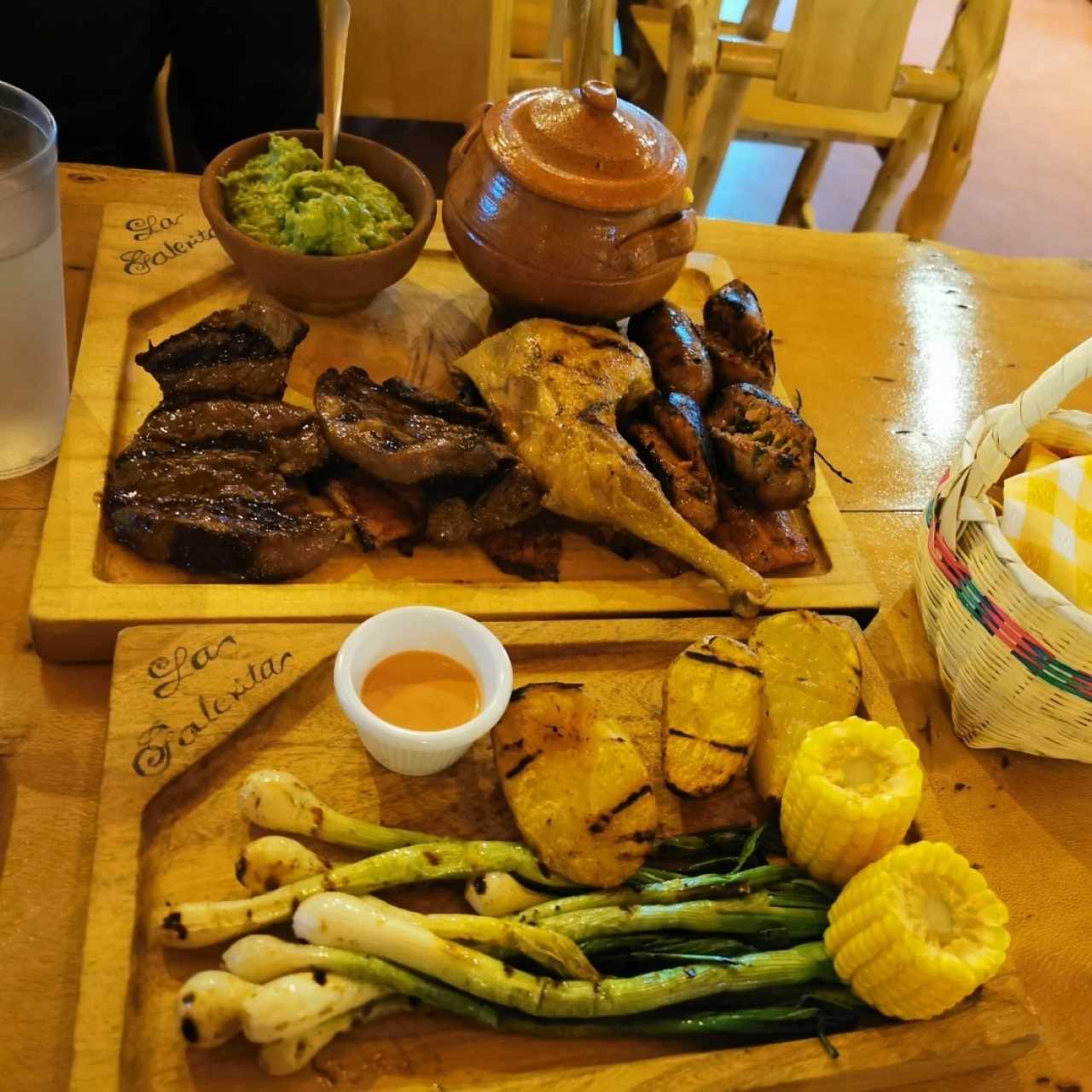 parrillada para 2