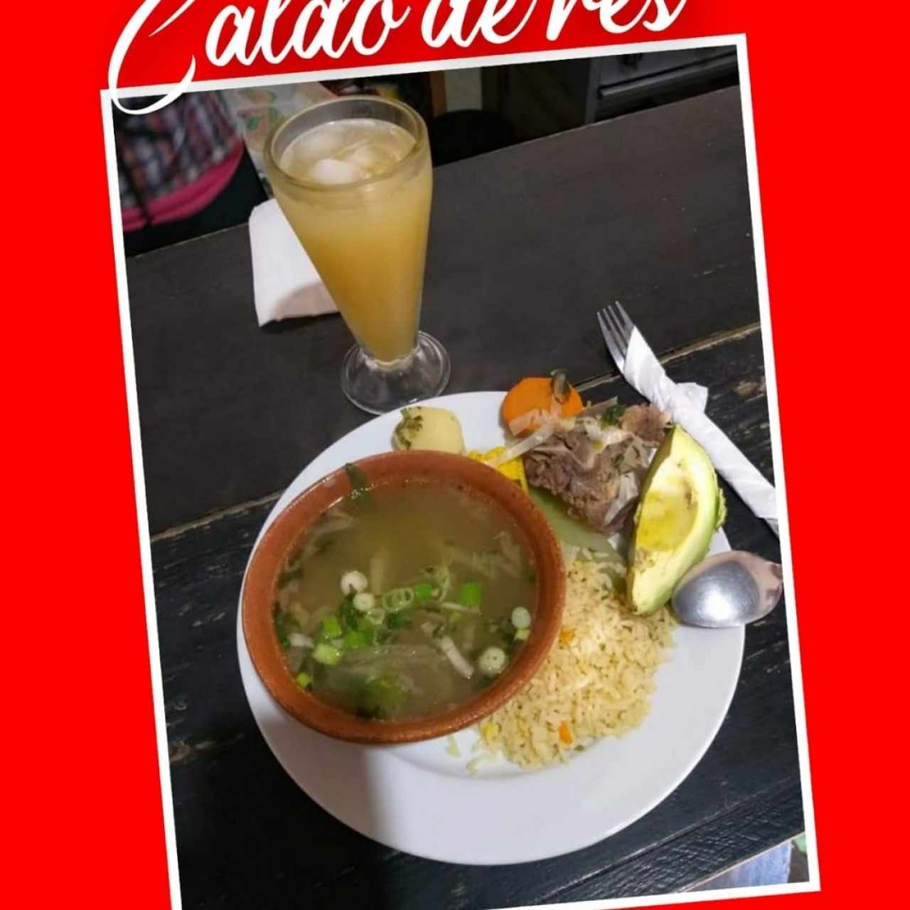 Caldo de  Res..!!! 