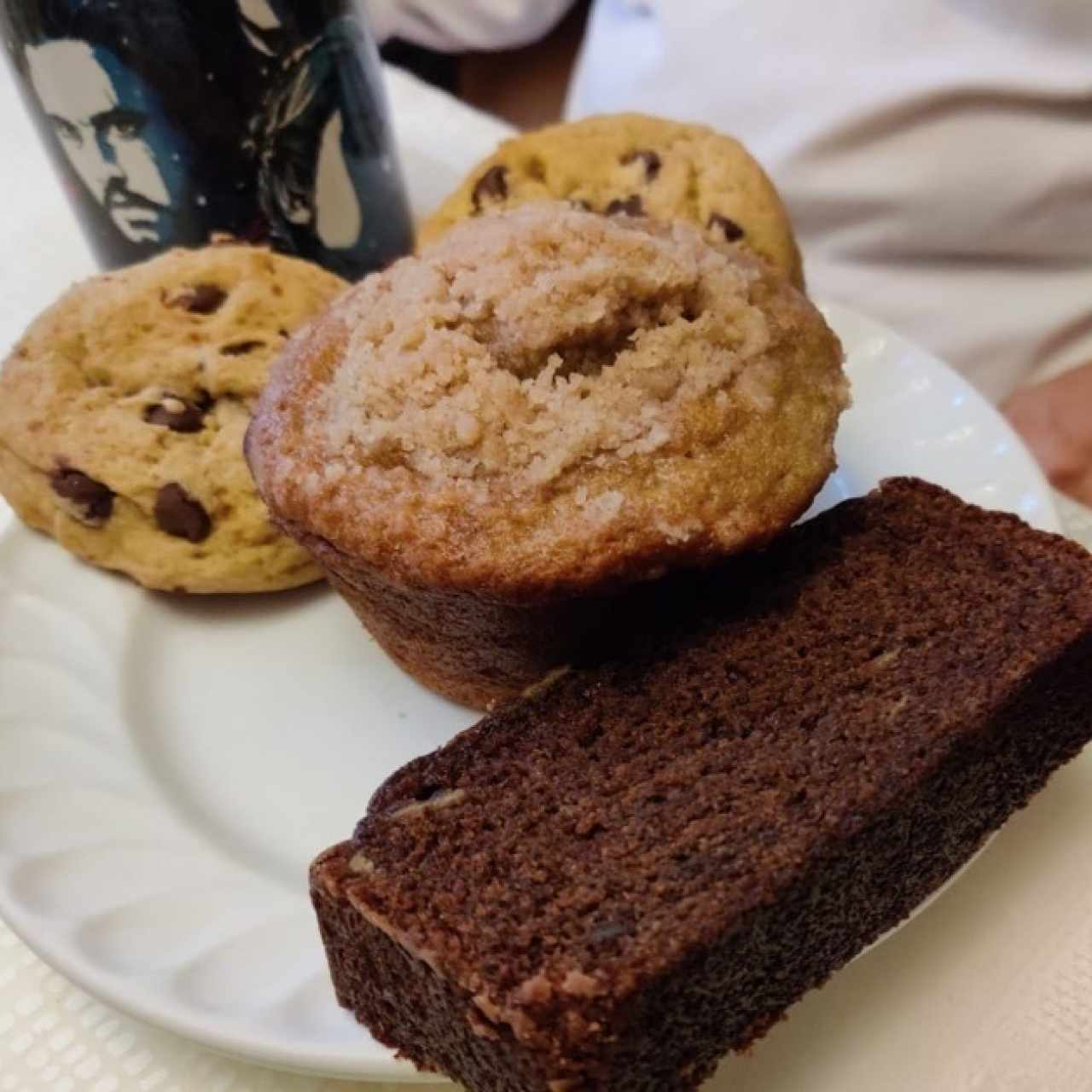 galletas de chocochip/pan chocobanano