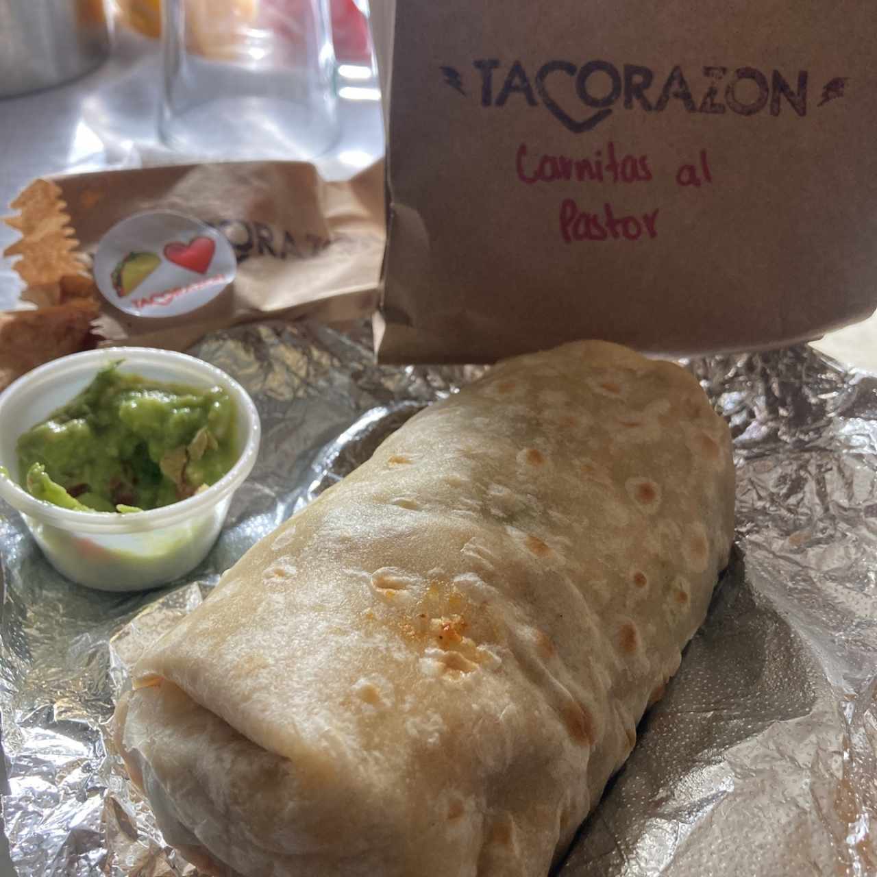 Los Clásicos - Burrito de carnita al pastor