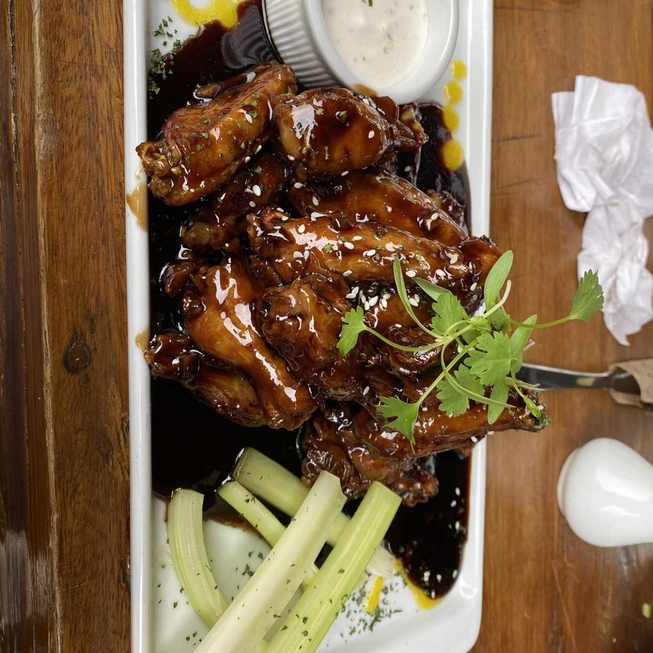 Alitas tereyakki