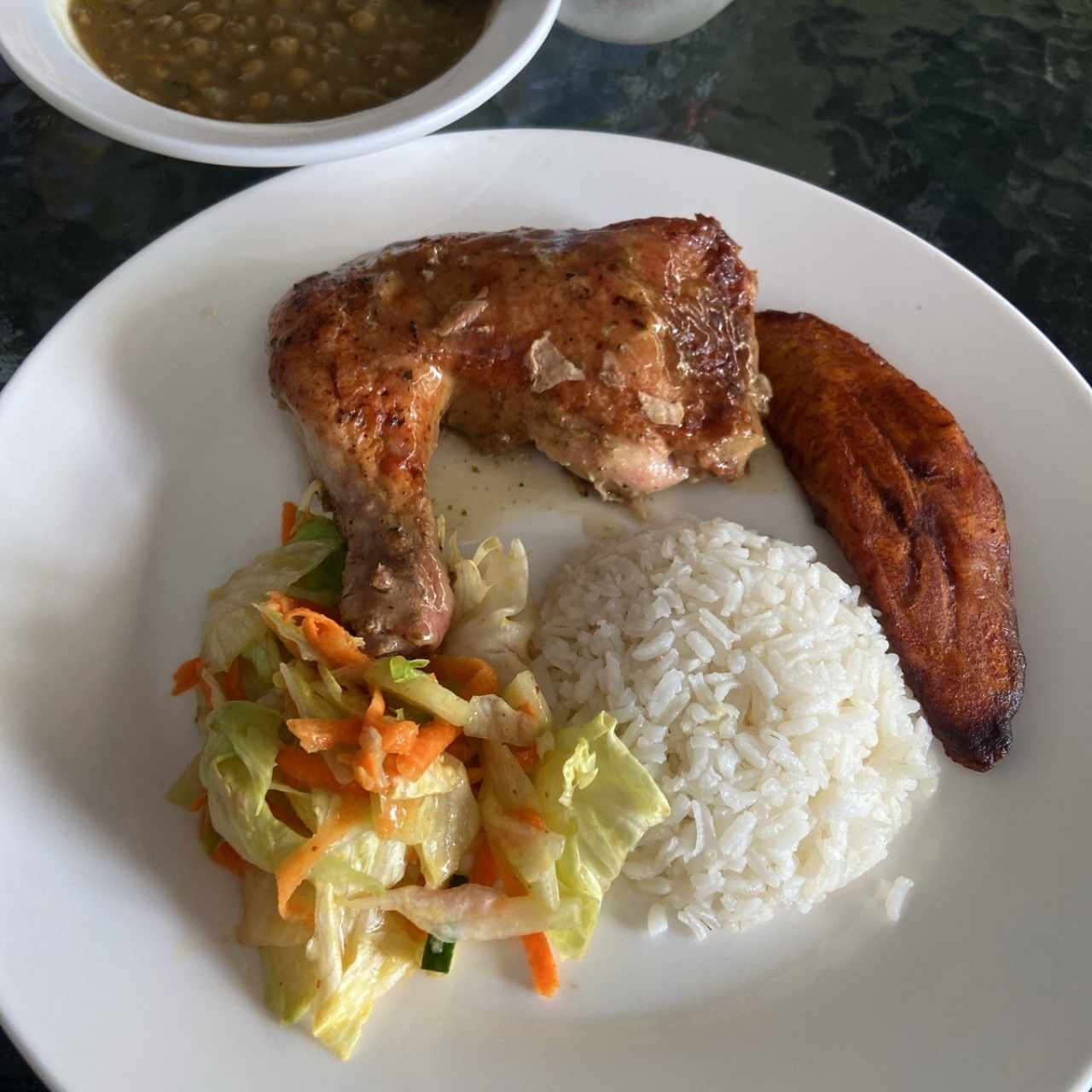 Menu ejecutivo ( con poco arroz )  