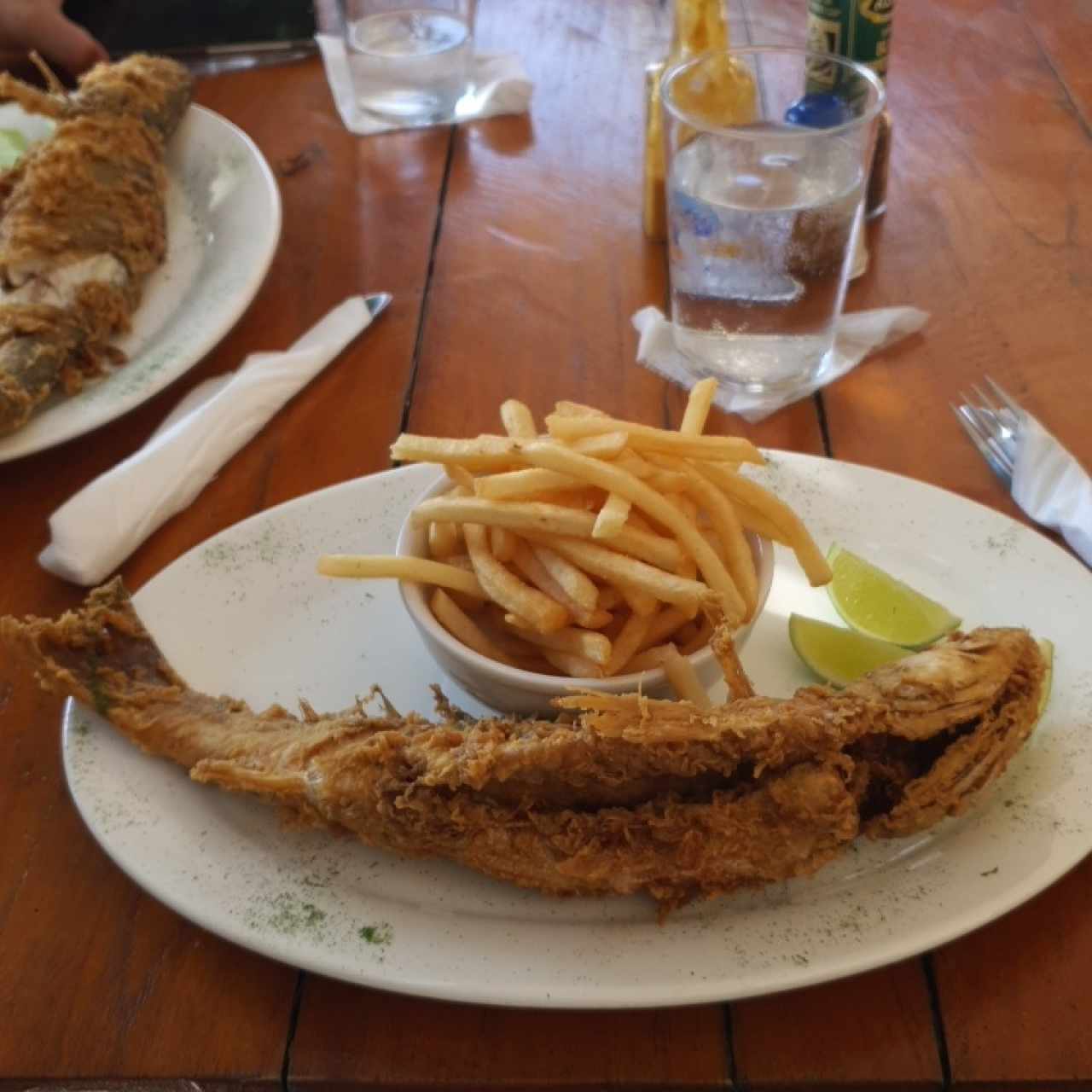 Pescado frito 