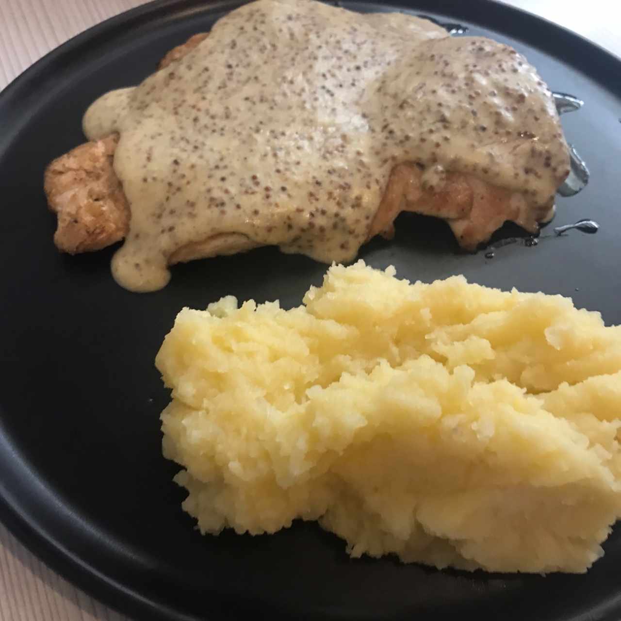 Pollo a la mostaza 