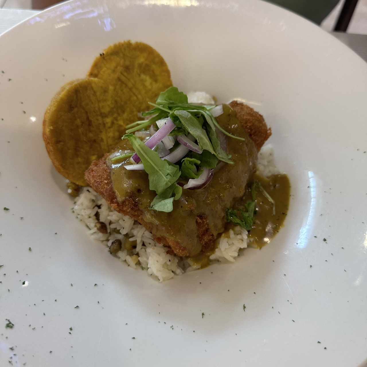 Pescado al curry