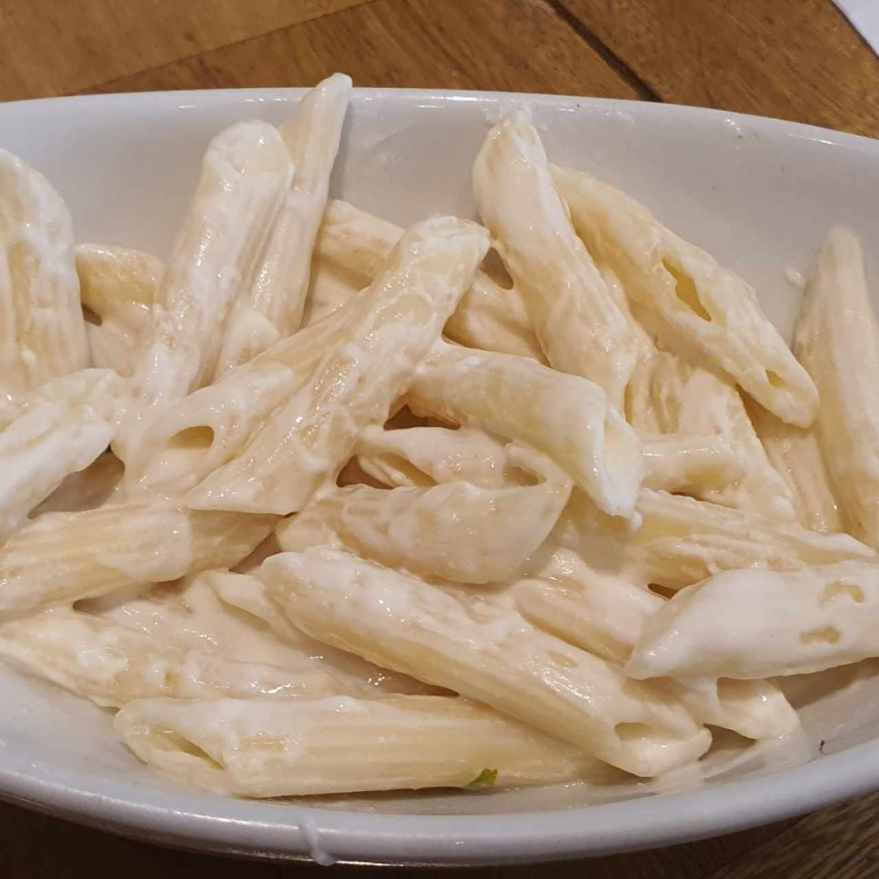 Pasta Alfredo versión niños