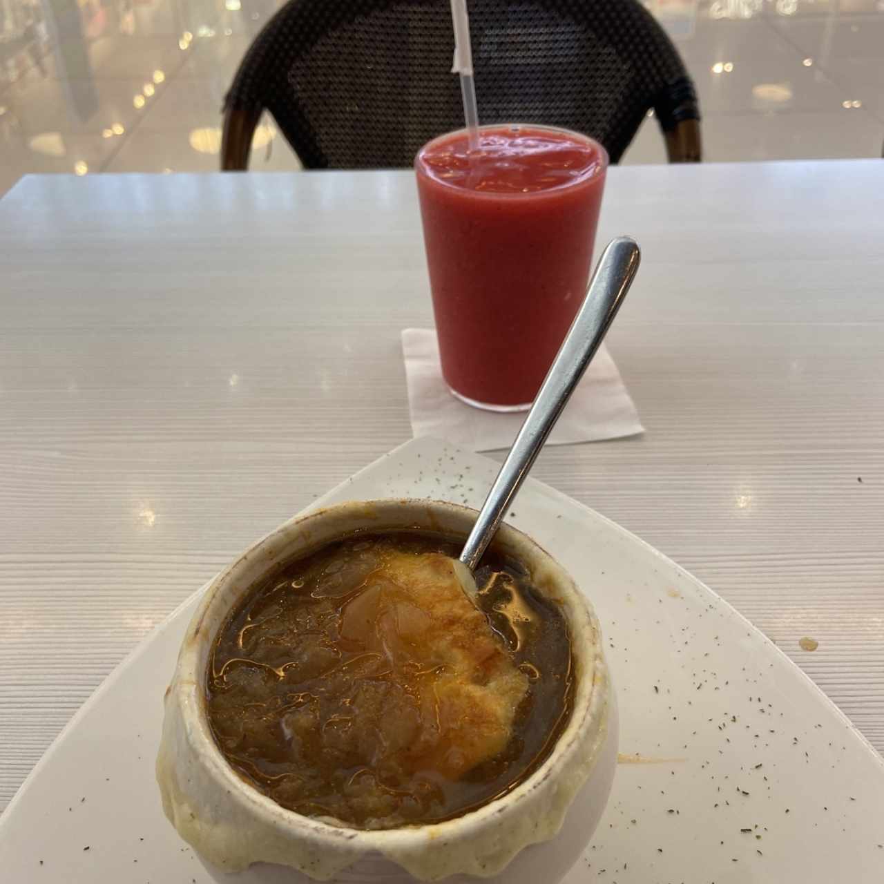 sopa de cebolla