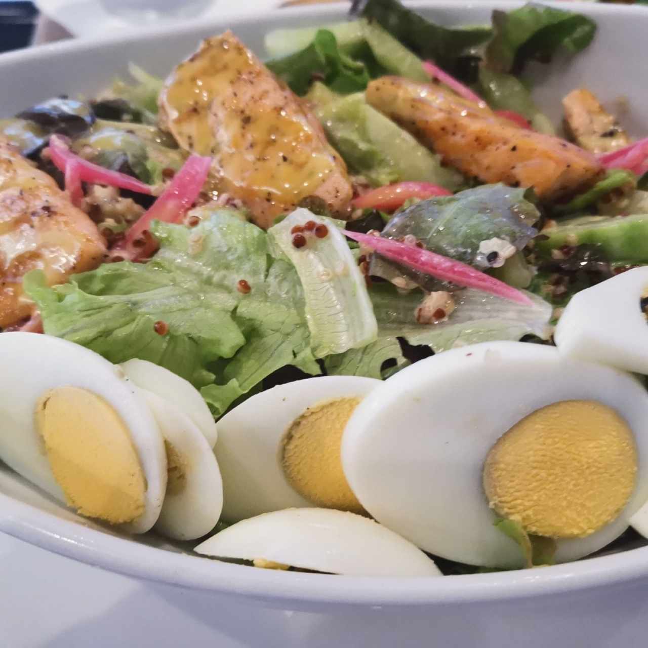 Ensalada con Salmón