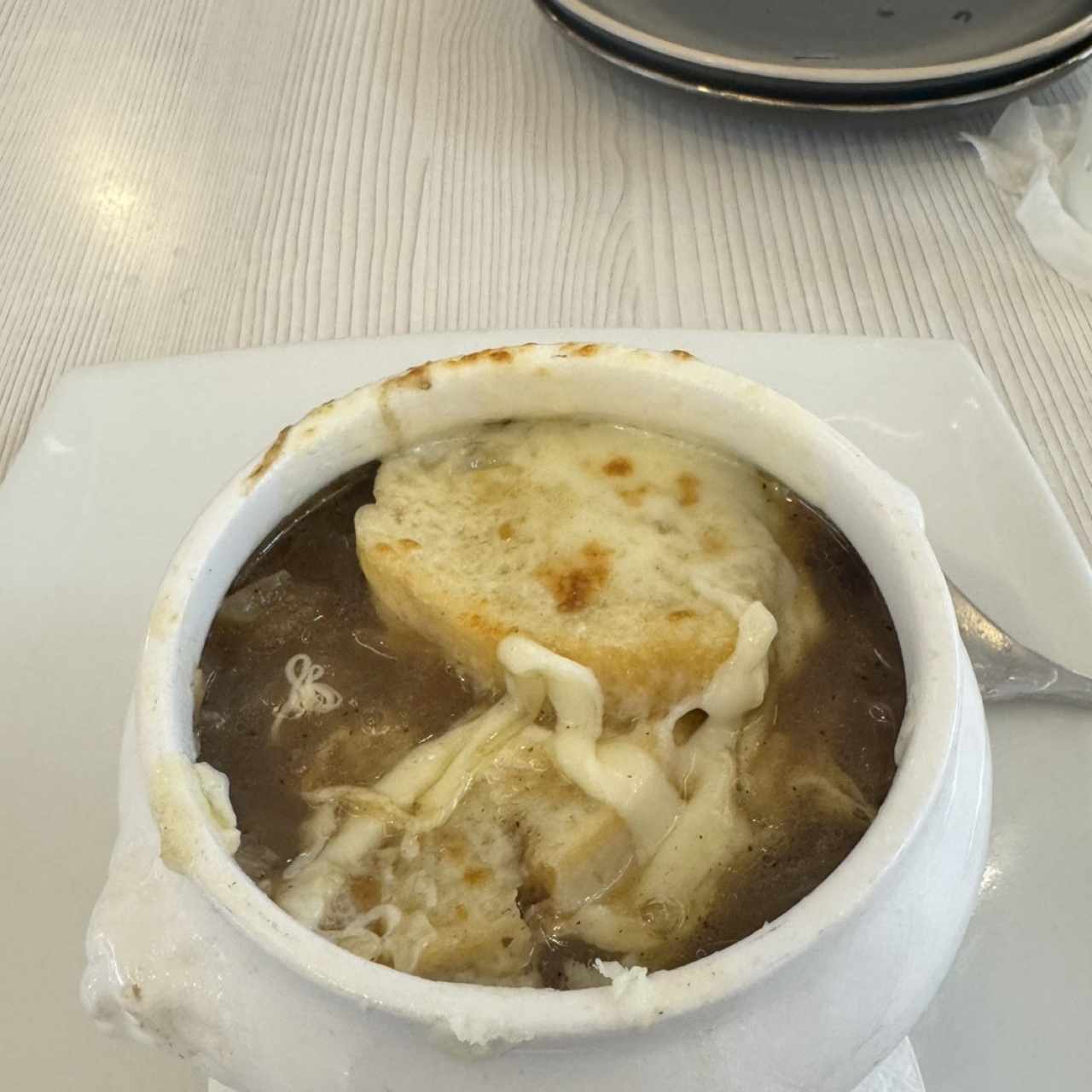 Sopa de Cebolla Gratinada