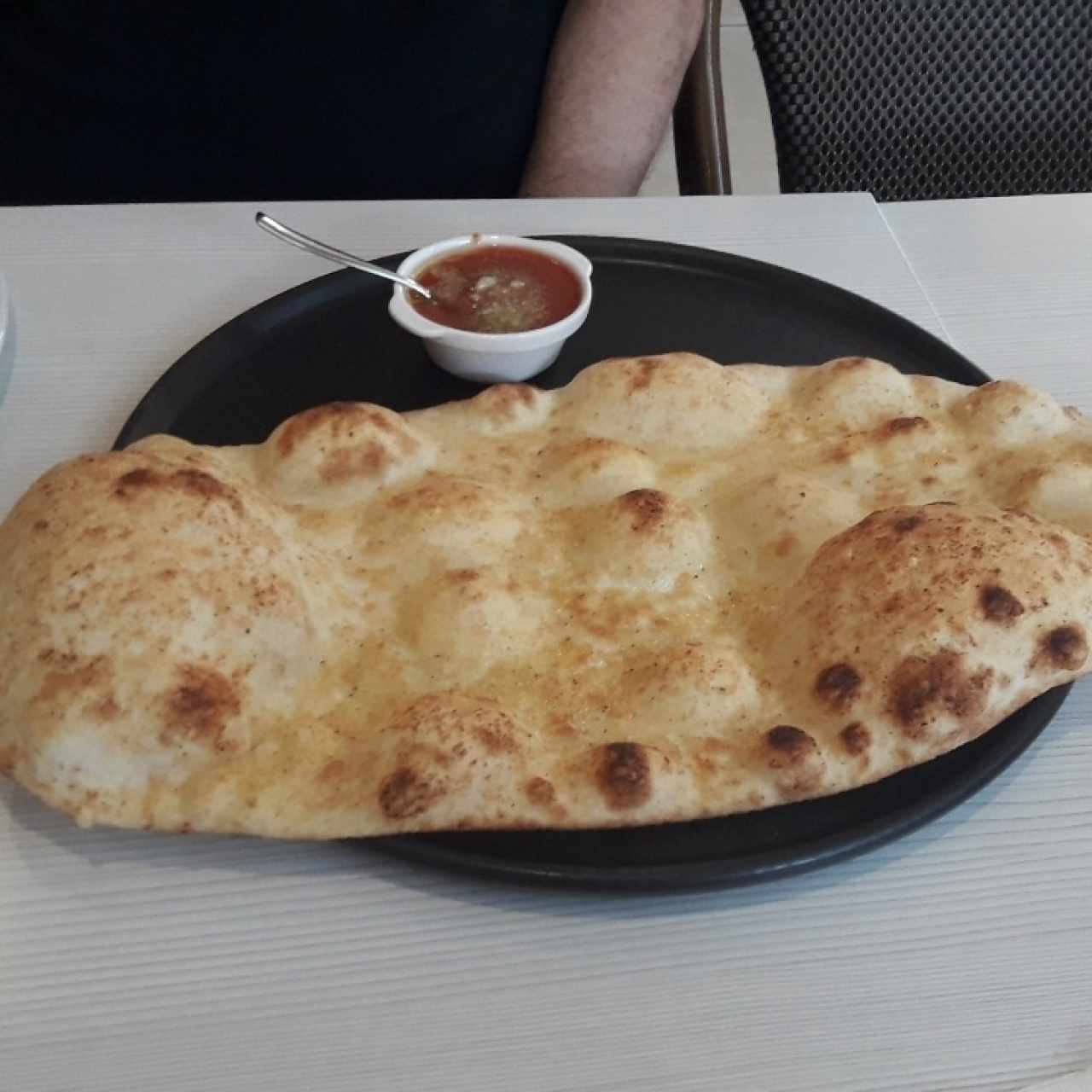 Pan con ajo y aceite de oliva.
