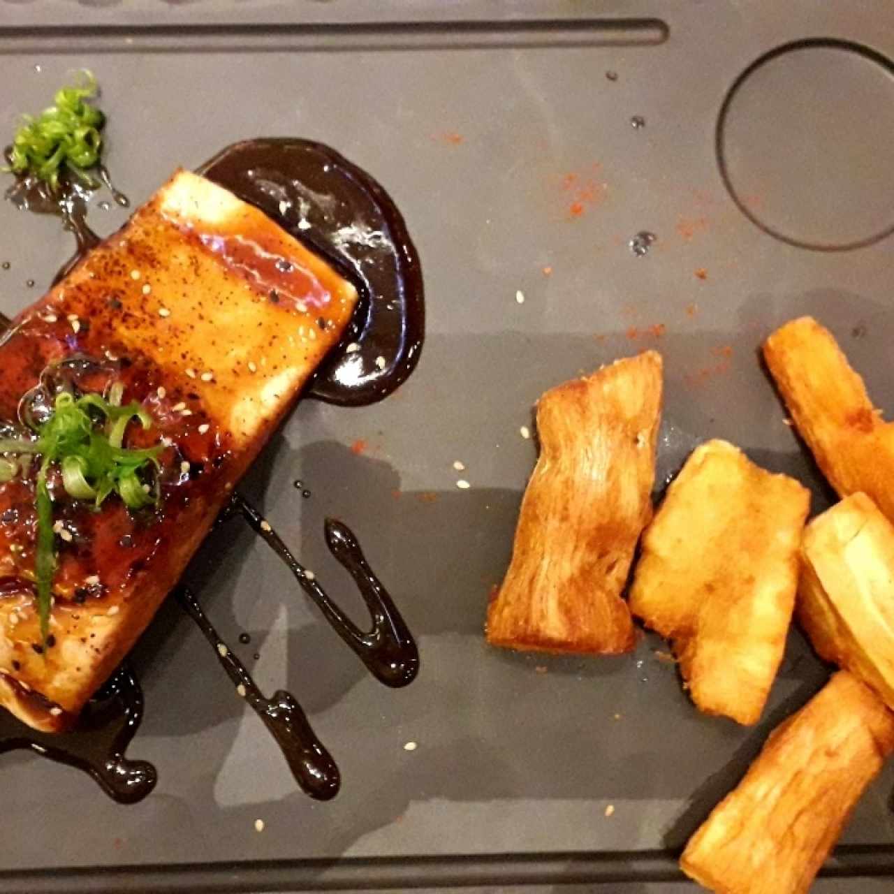 Salmón Teriyaki 