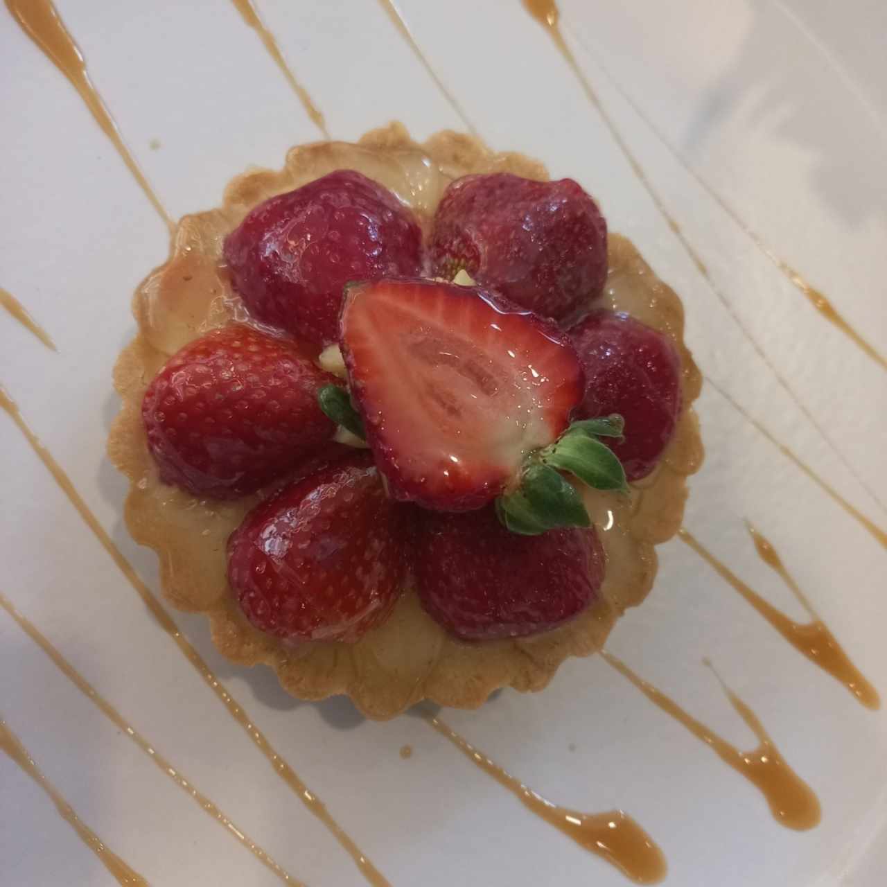 tartaleta de fresas