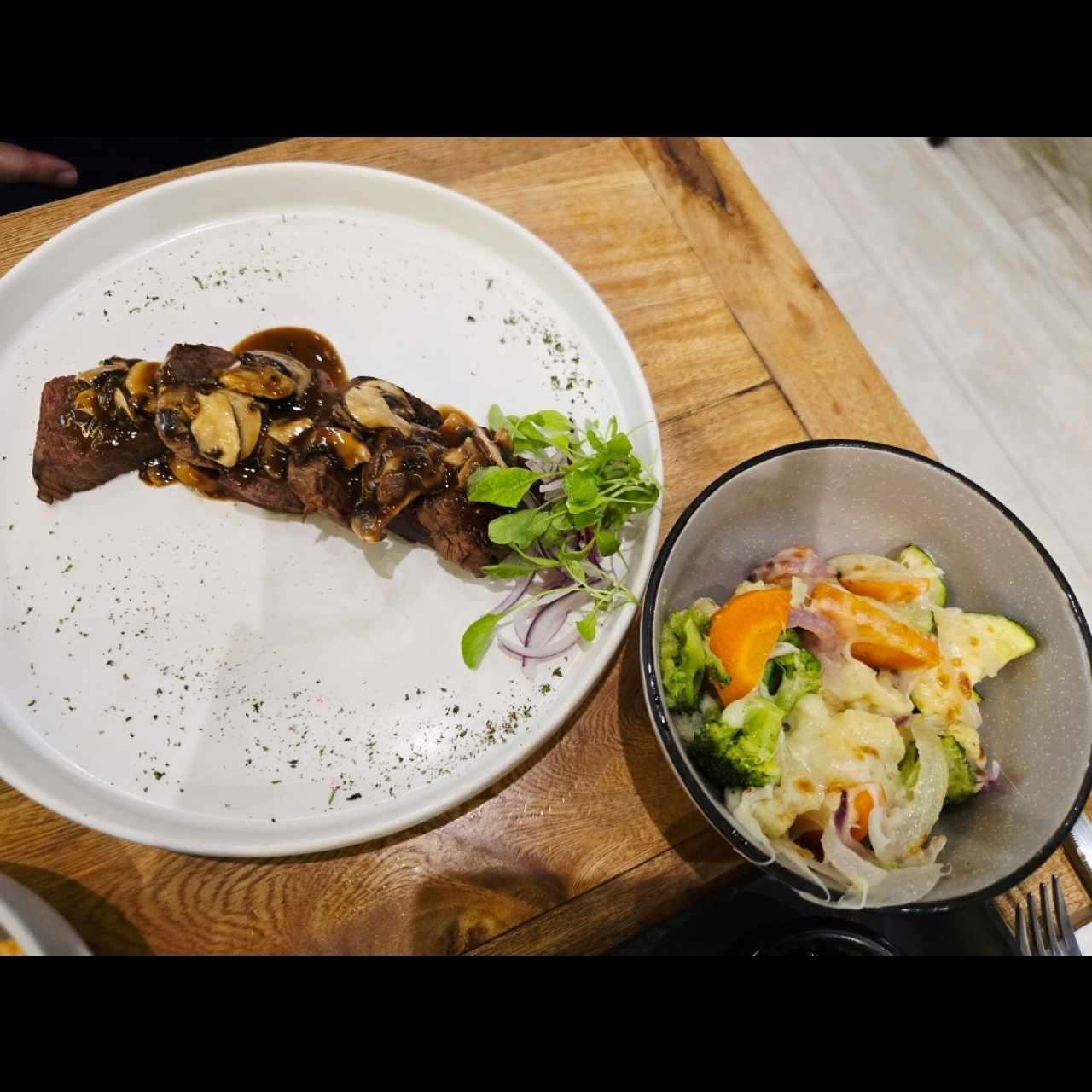 Filete de Res al Sartén