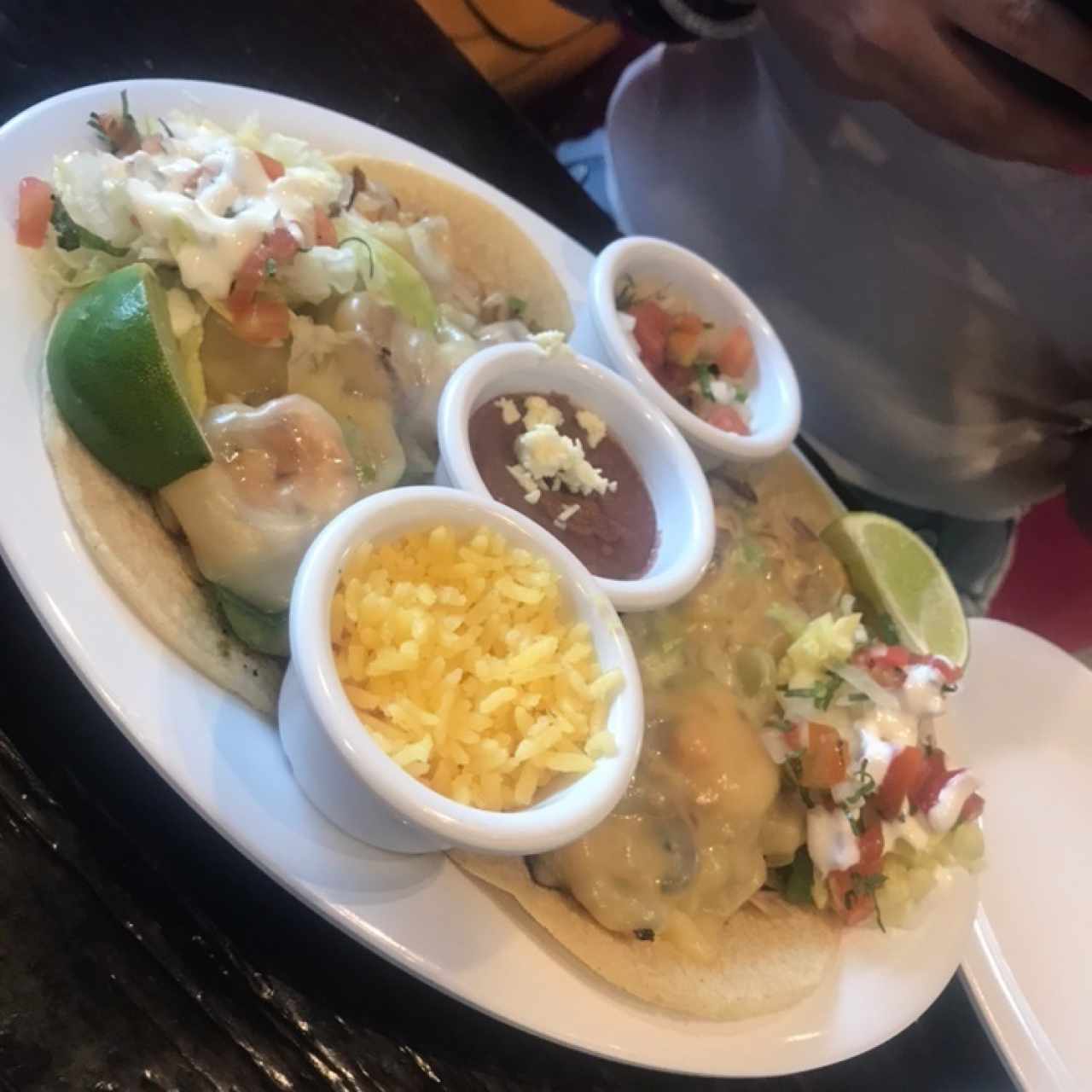 tacos de camaron