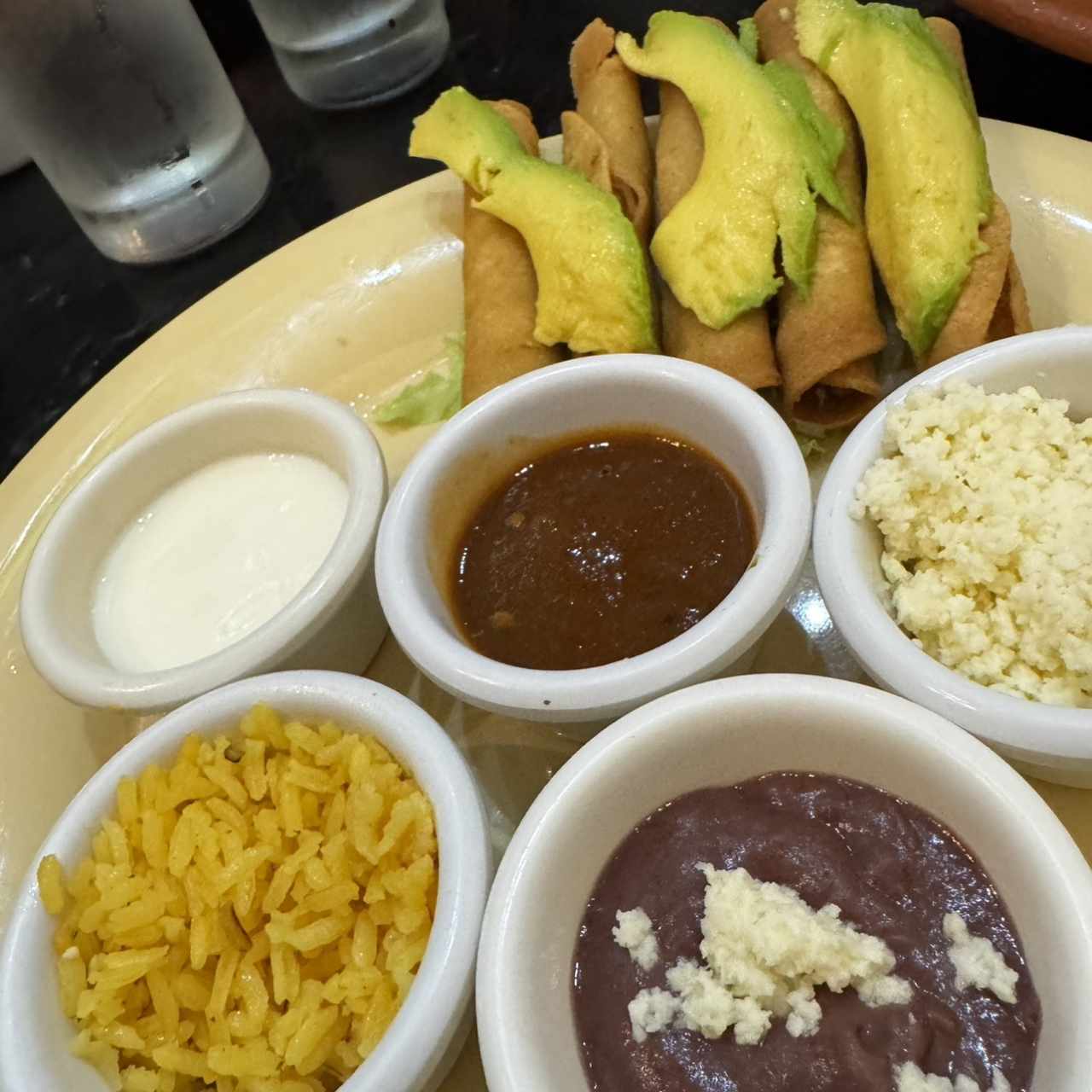 Flautas de Pollo, de Pastor ó Mixtas
