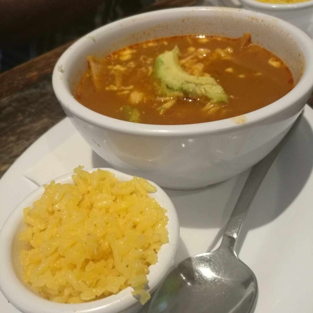 menú ejecutivo sopa azteca