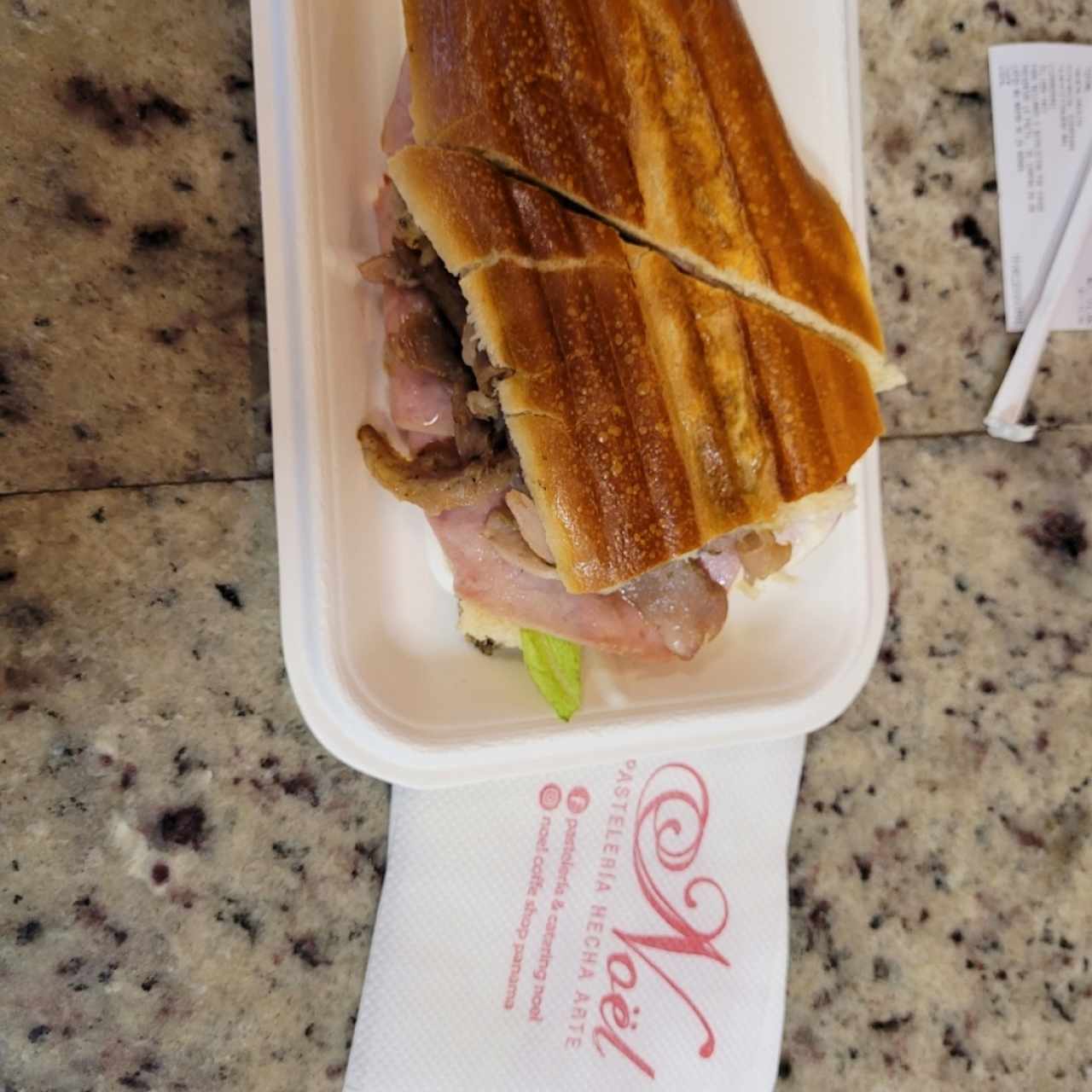 emparedado cubano sin queso 