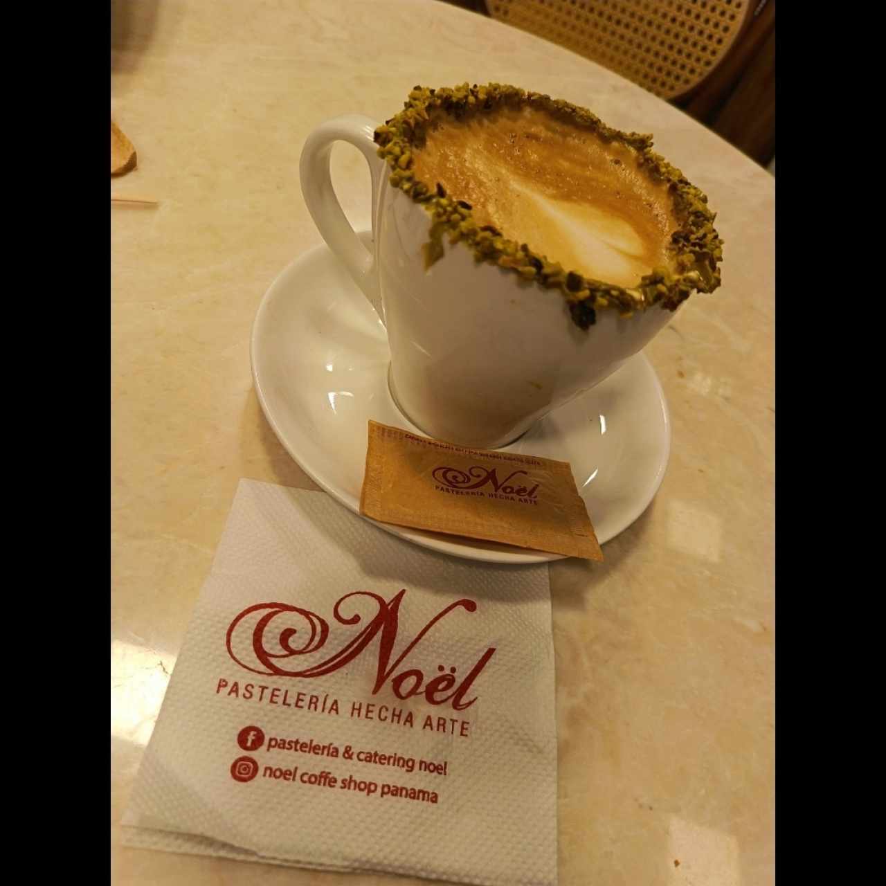 Capuchino de Pistacho 