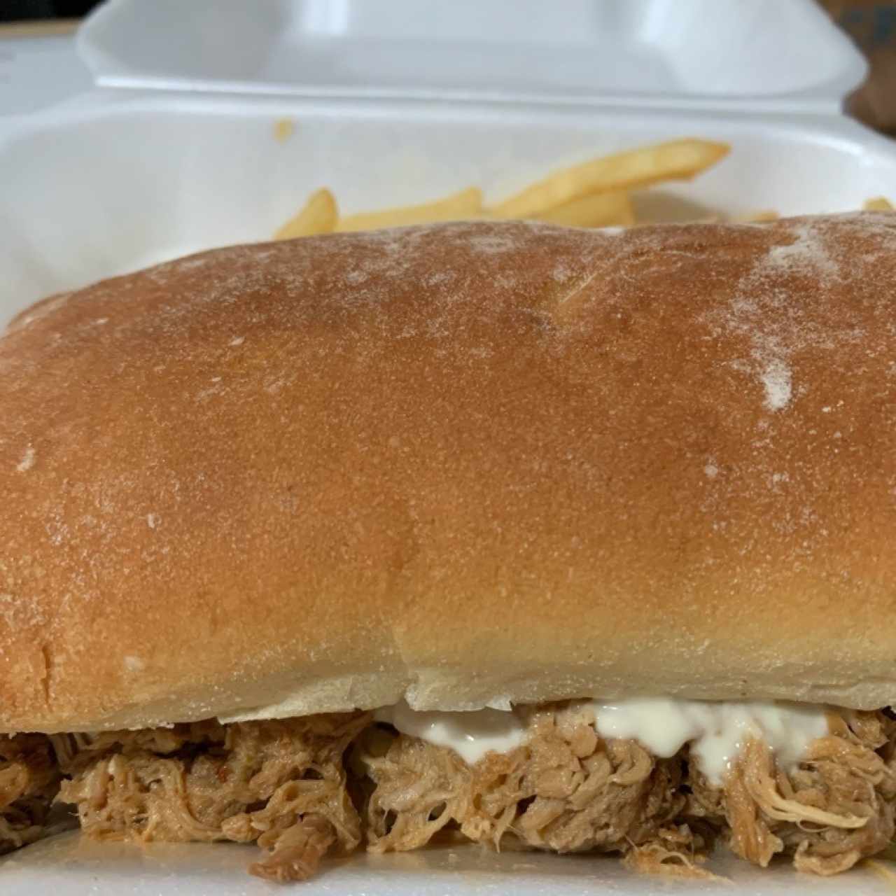 Ribs Sandwich de pulled pork